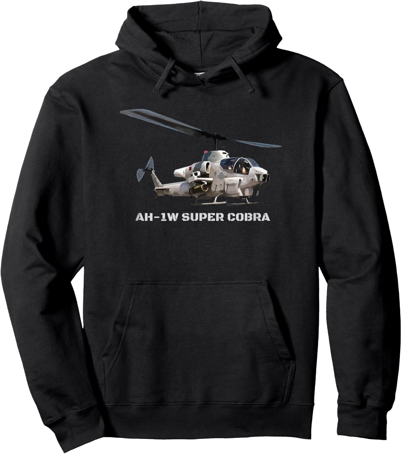 AH-1 Super Cobra Helicopter T Shirt Gift Helicopters Hoodie - Hoodie | Black