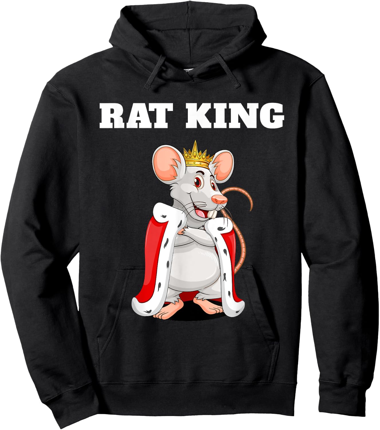 Rat King | Boys Rat | Rat Hoodie - Hoodie | Black