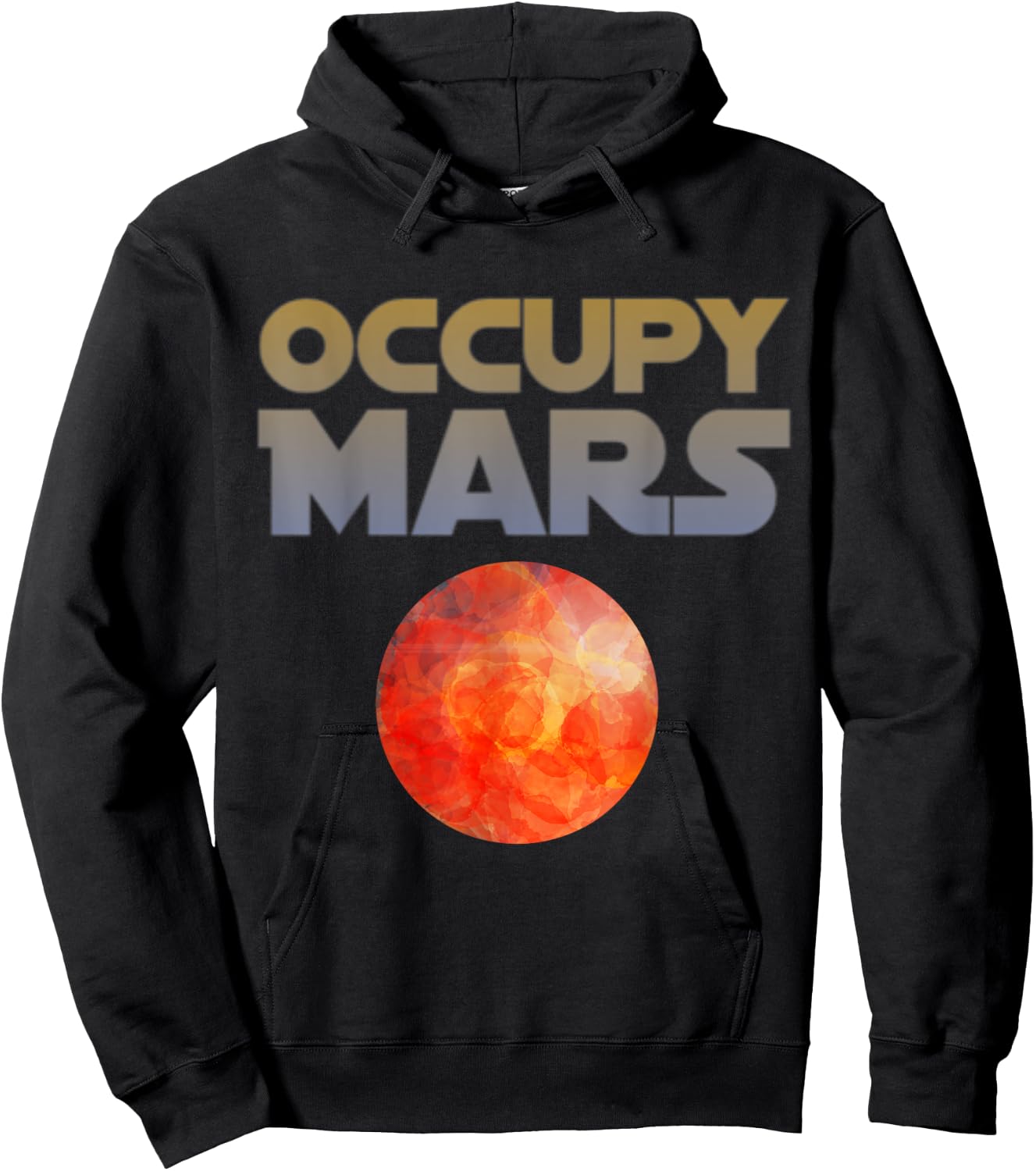 Occupy Mars Mission to Space Hoodie - Hoodie | Black