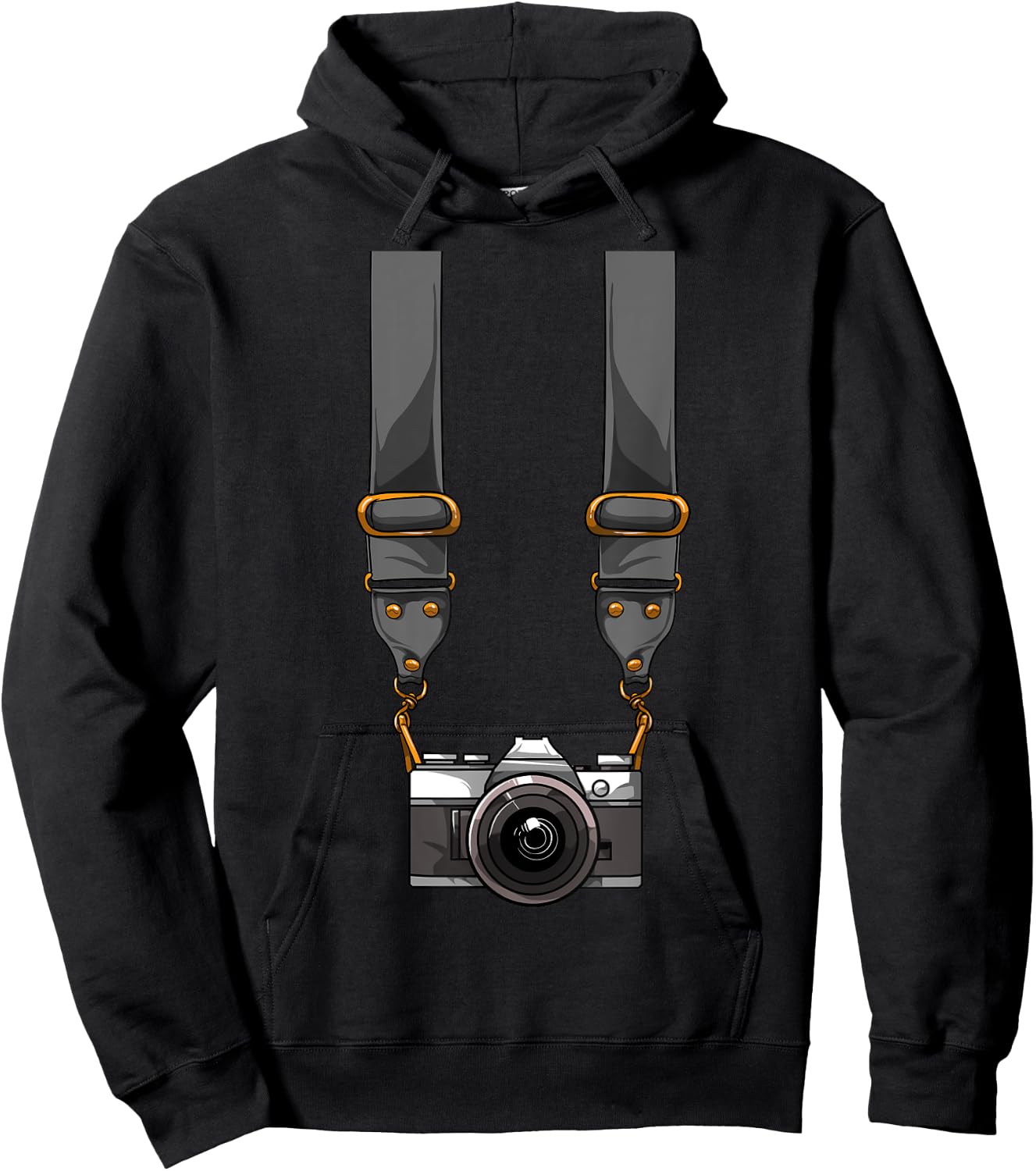 Tourist Camera Graphic Holiday Vacation Photographer Hoodie - Hoodie | Black