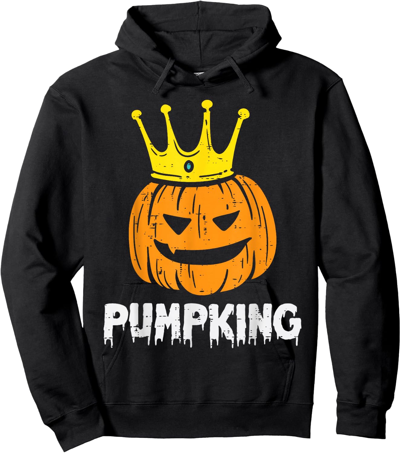 Pumpking Pumpkin Matching Halloween Couples Him And Her Men Hoodie - Hoodie | Black
