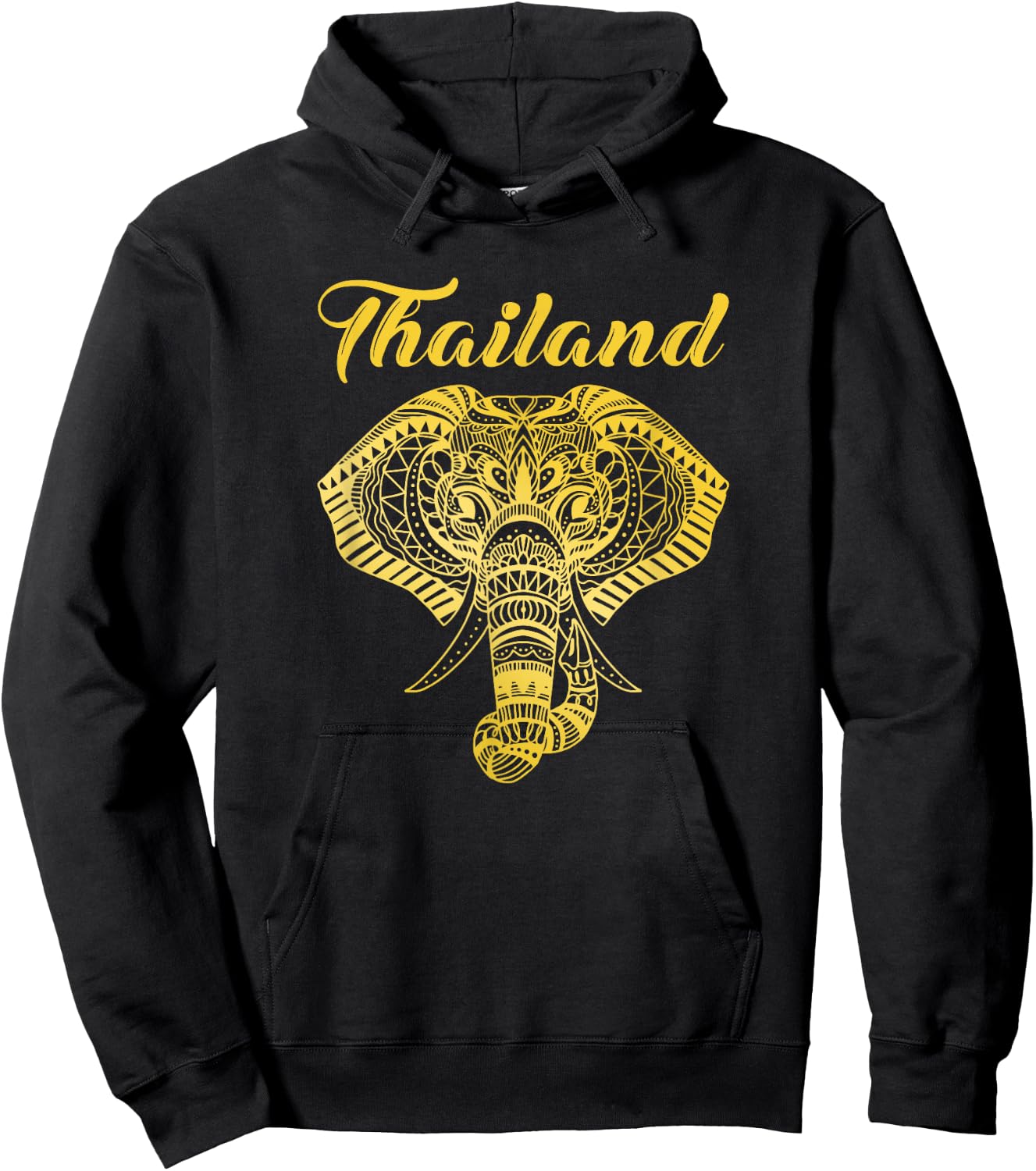 Vintage Thailand Hoodie - Hoodie | Black