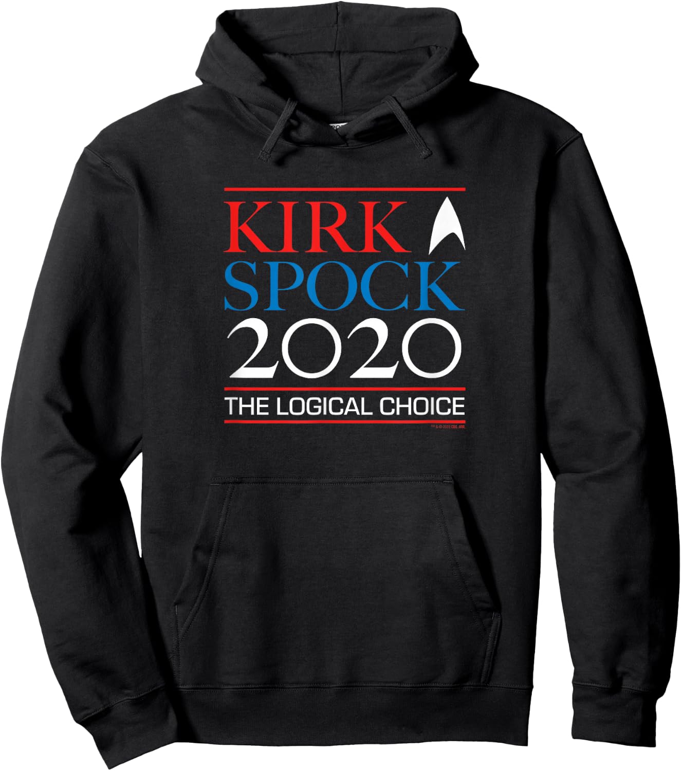Star Trek: The Original Series Kirk & Spock 2020 Hoodie - Hoodie | Black