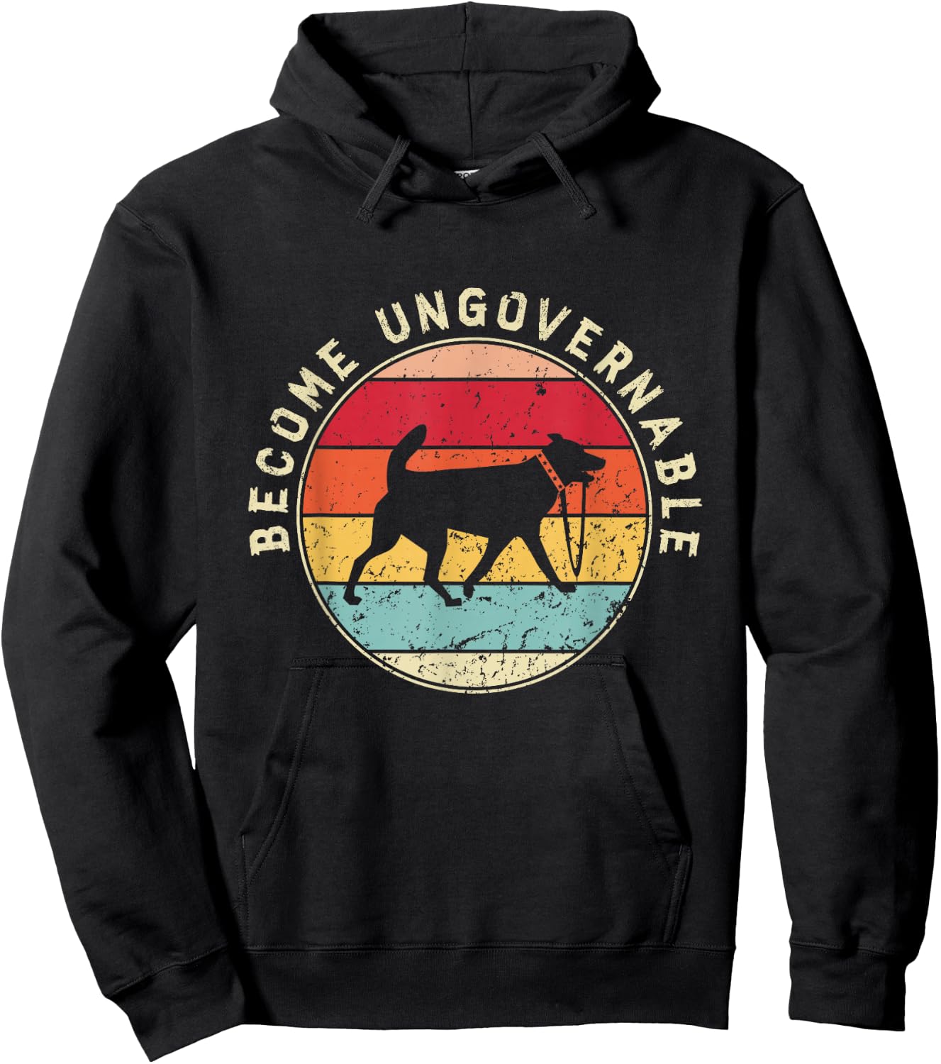 Become Ungovernable Dog Hoodie - Hoodie | Black
