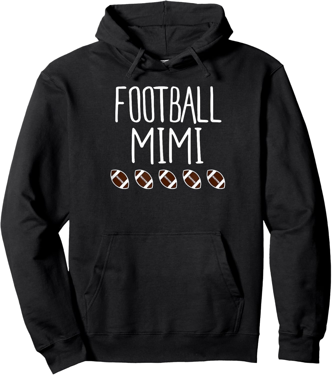 Cute Football Mimi Shirt Sports Shirt Hoodie - Hoodie | Black