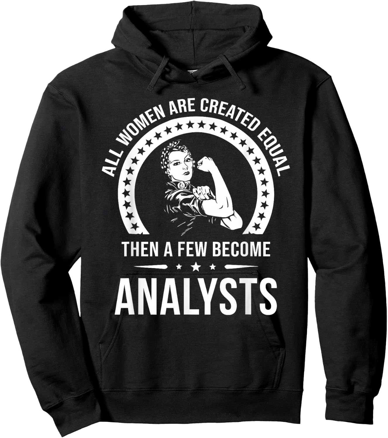 Analyst Shirts | Analyst Hoodie - Hoodie | Black