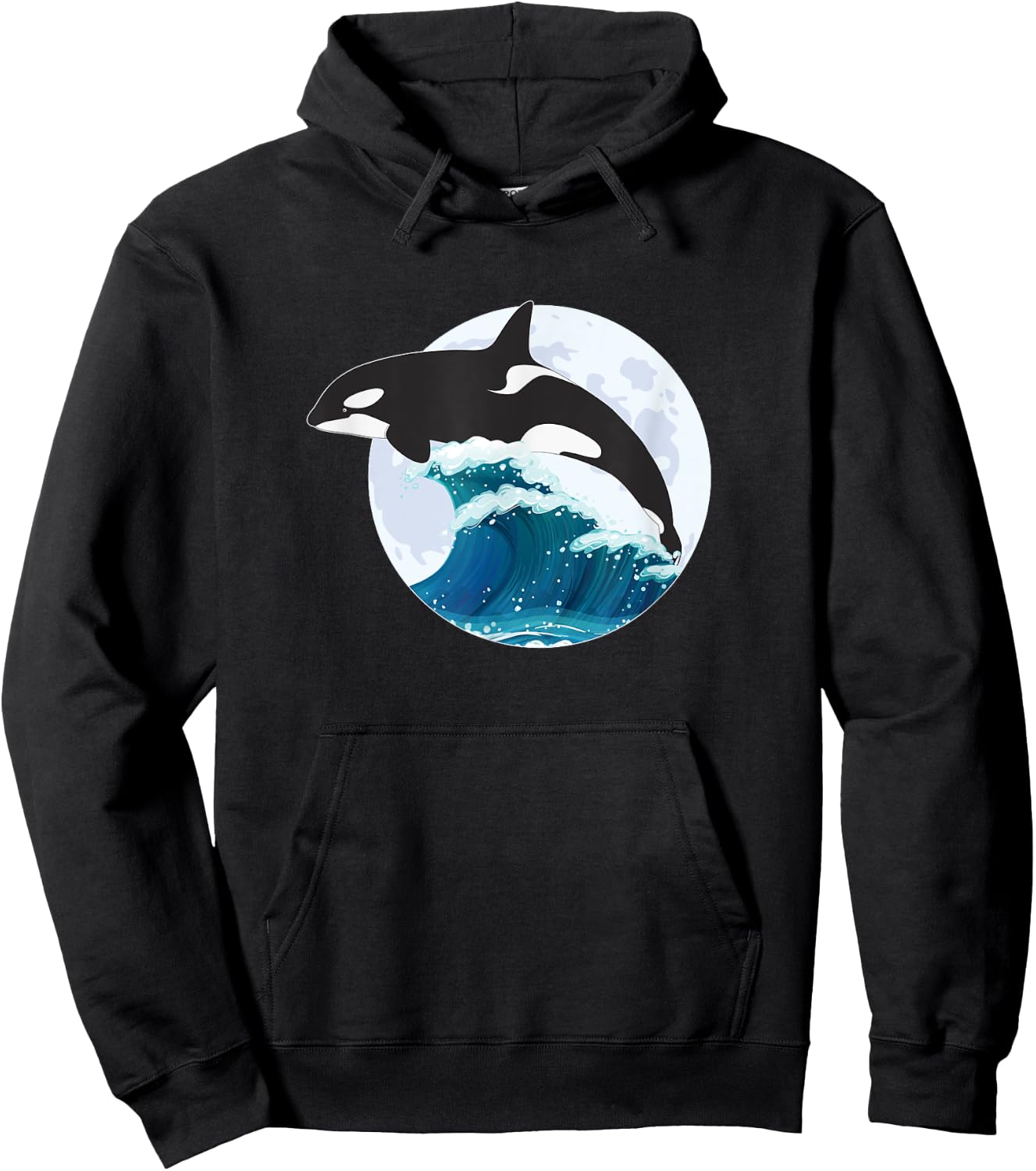 Orca Squad Whale Sea Animal Wildlife Boys & Girls Hoodie - Hoodie | Black