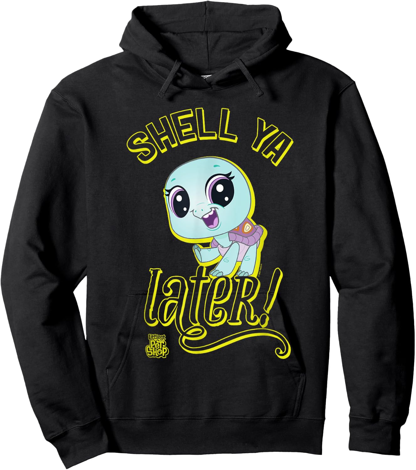 Littlest Pet Shop Shell Ya Later Turtle! Hoodie - Hoodie | Black