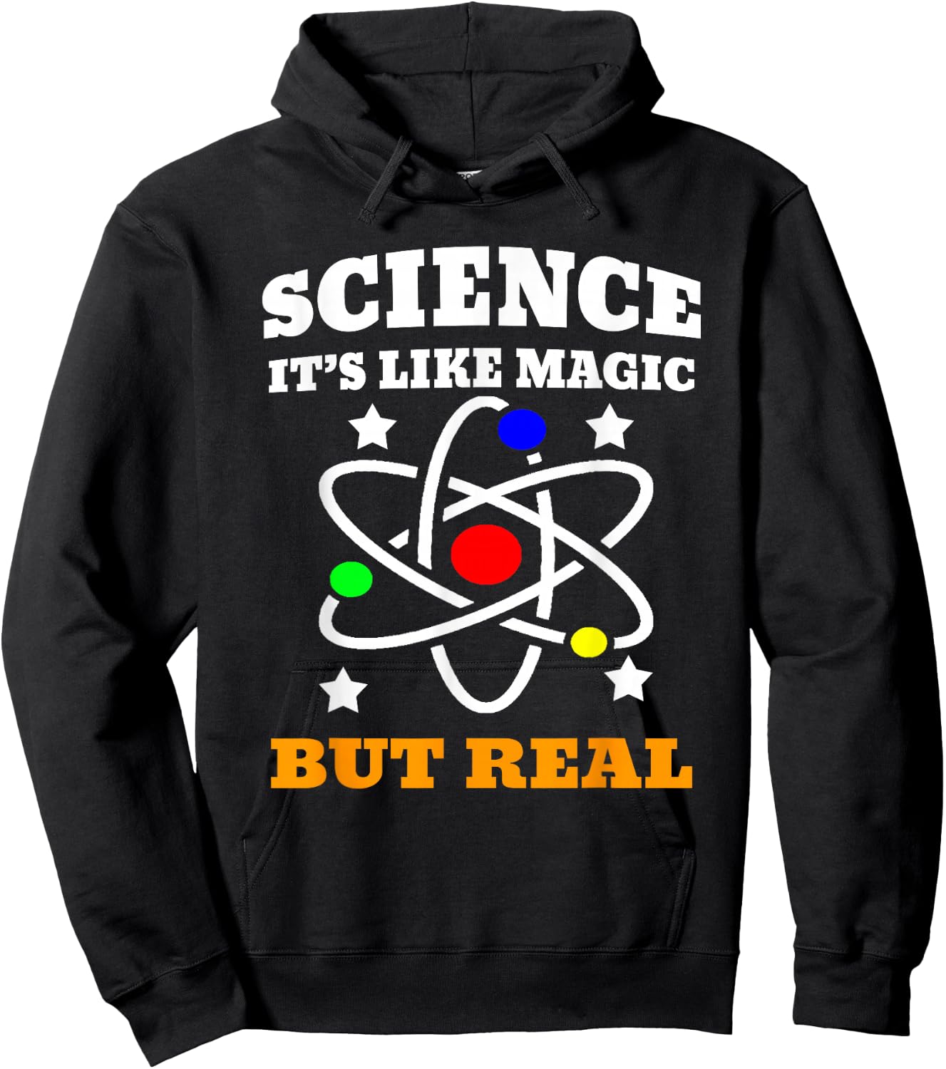 Science Its Like Magic but Real Scientist Kid Hoodie - Hoodie | Black