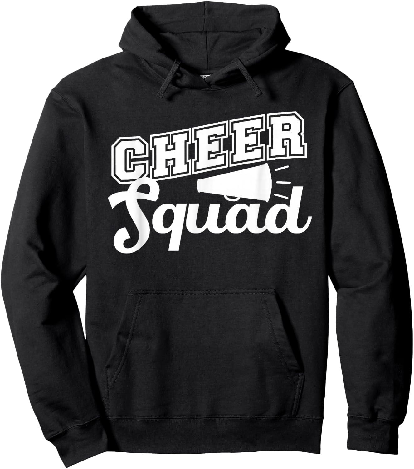 Cute Cheerleader Art Women Girls Cheer Squad Cheer Flyer Hoodie - Hoodie | Black