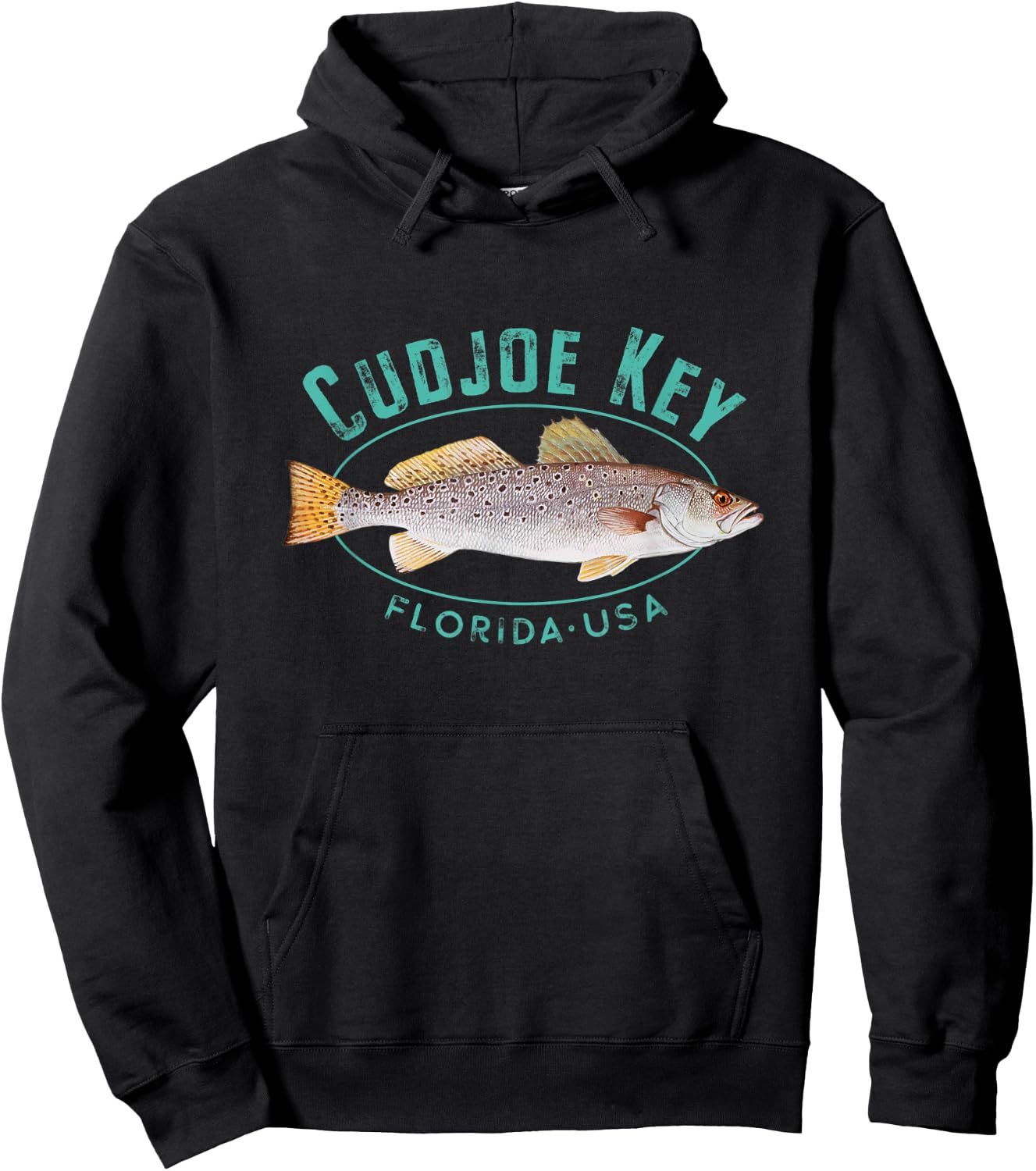 Cudjoe Key Florida Hoodie - Hoodie | Black