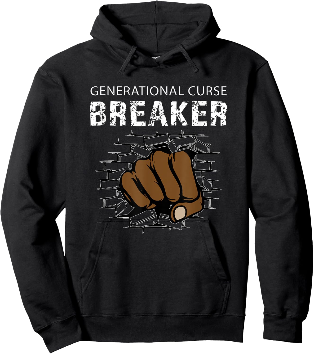 Generational Curse Breaker V2 - Motivational Gifts Hoodie - Hoodie | Black