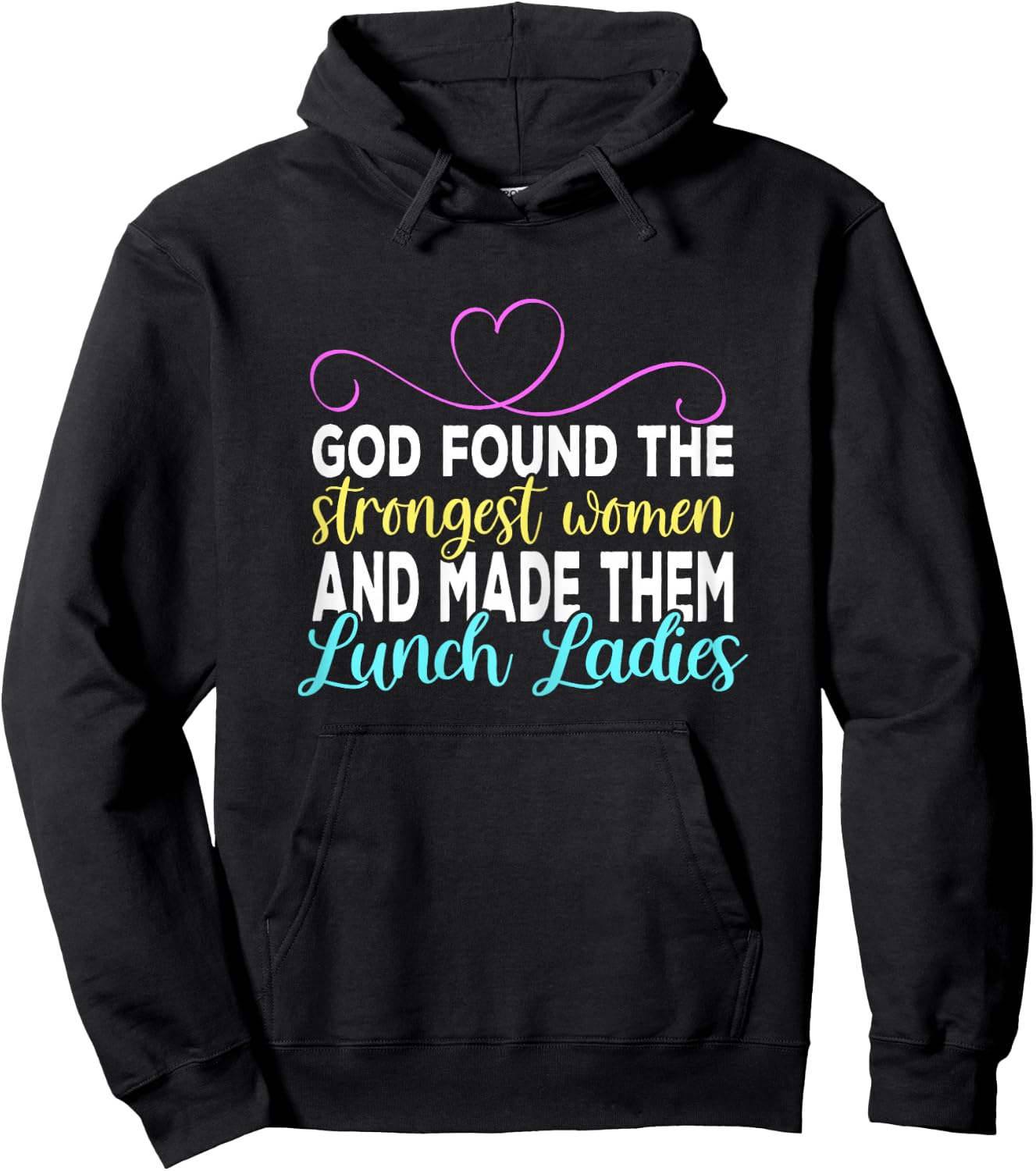 Lunch Lady Hoodie - Hoodie | Black