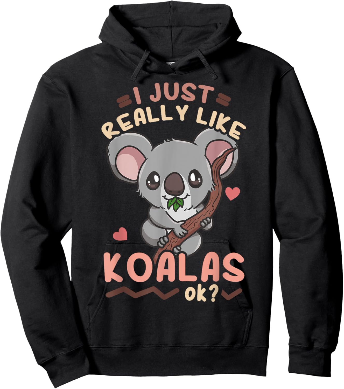 Koalas Koala Bear Australian Hoodie - Hoodie | Black