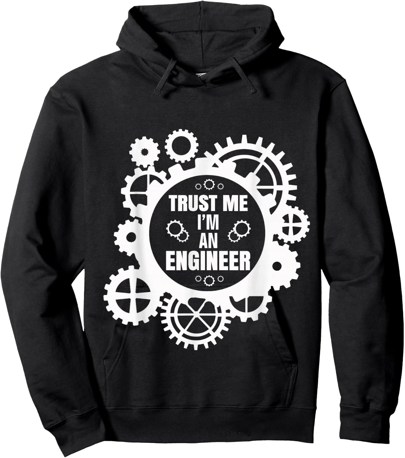 Trust Me I'm An Engineer Hoodie - Hoodie | Black