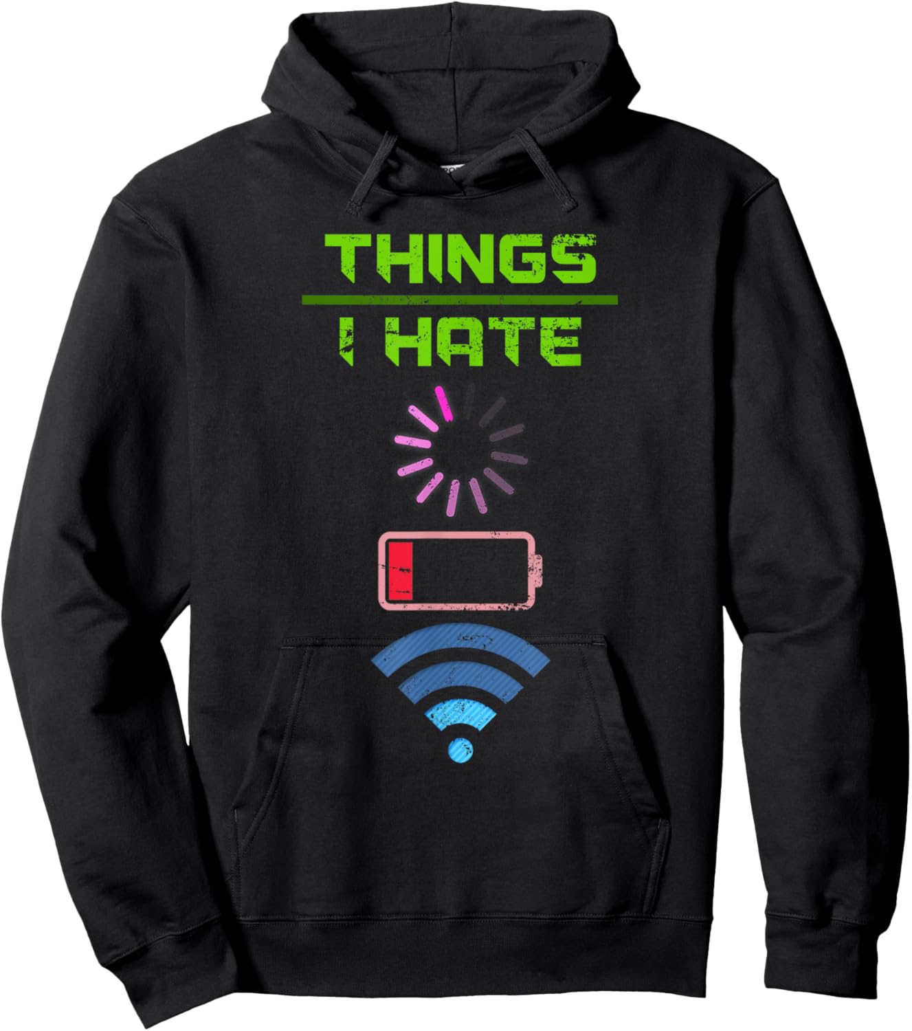 Things I Hate Programmer Hoodie - Hoodie | Black