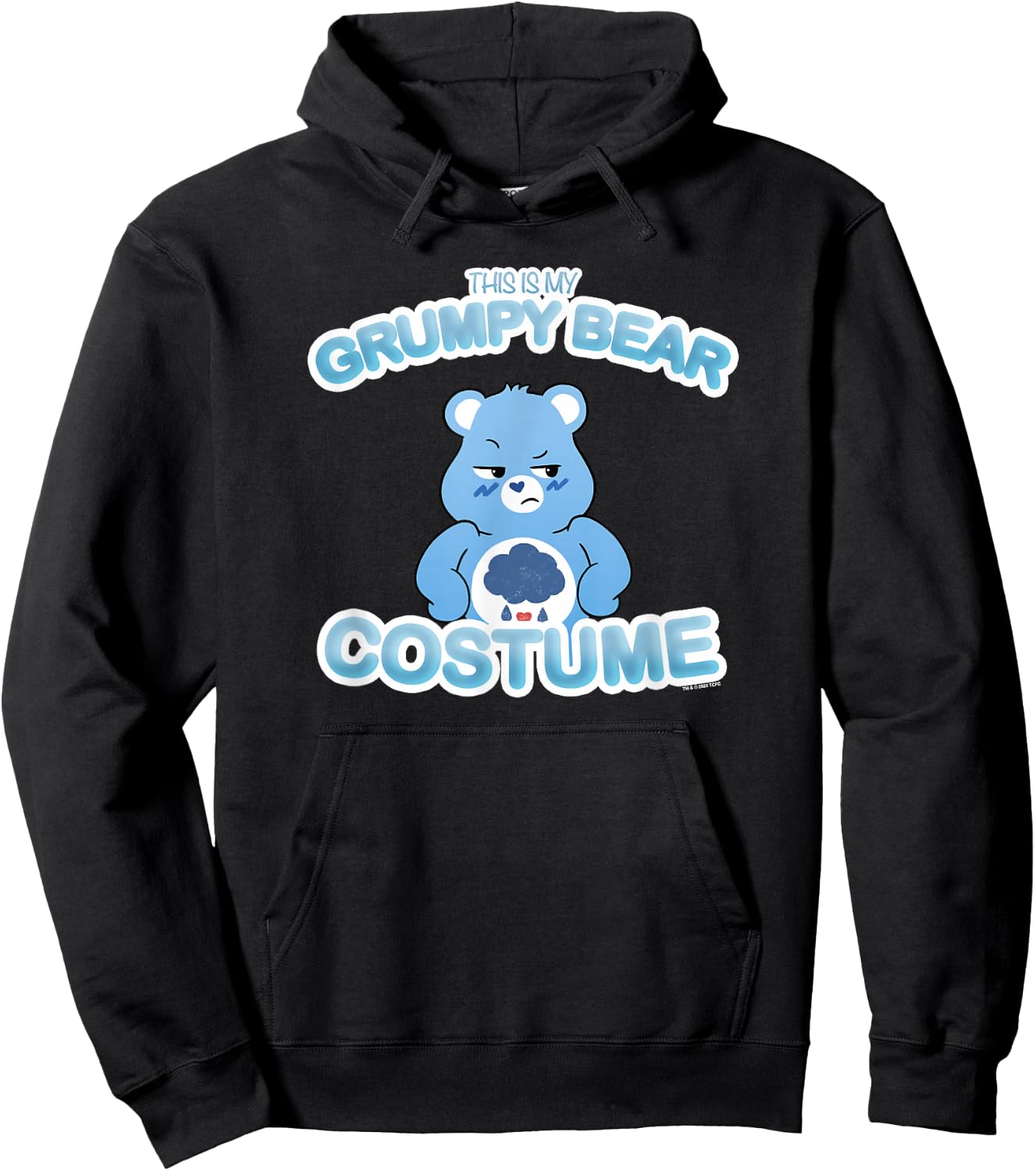 Care Bears Halloween This is My Grumpy Bear Costume Hoodie - Hoodie | Black