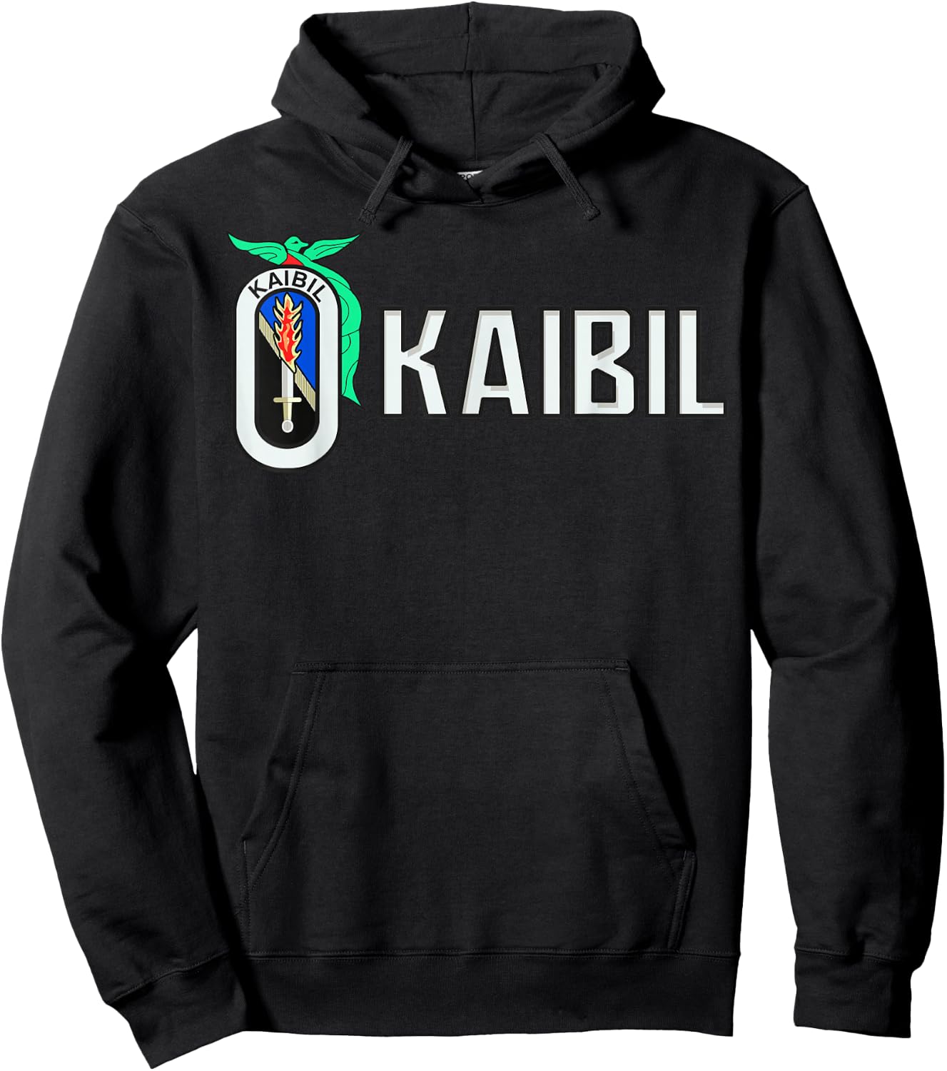 Kaibil Kaibiles Army Guatemalan Special Force Patriot Hoodie - Hoodie | Black