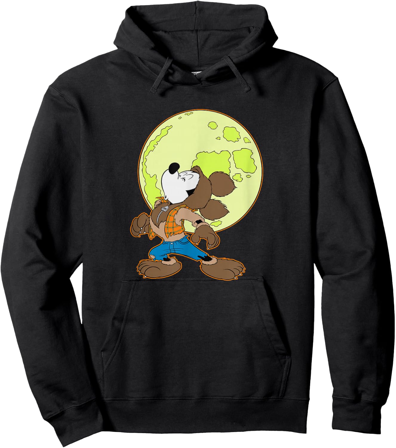 Disney - Halloween Mickey the Wolfman Hoodie - Hoodie | Black