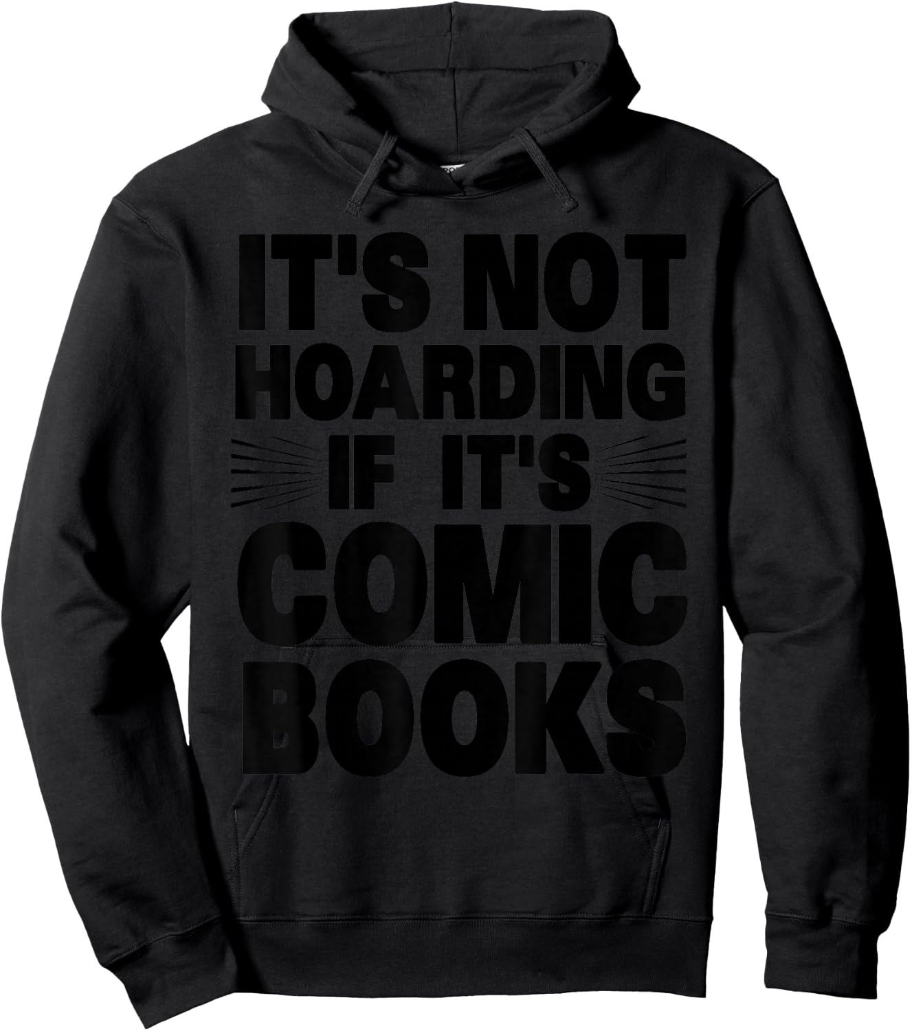 Funny Comic Book Lovers Design Women Comic Book Fans Hoodie - Hoodie | Black
