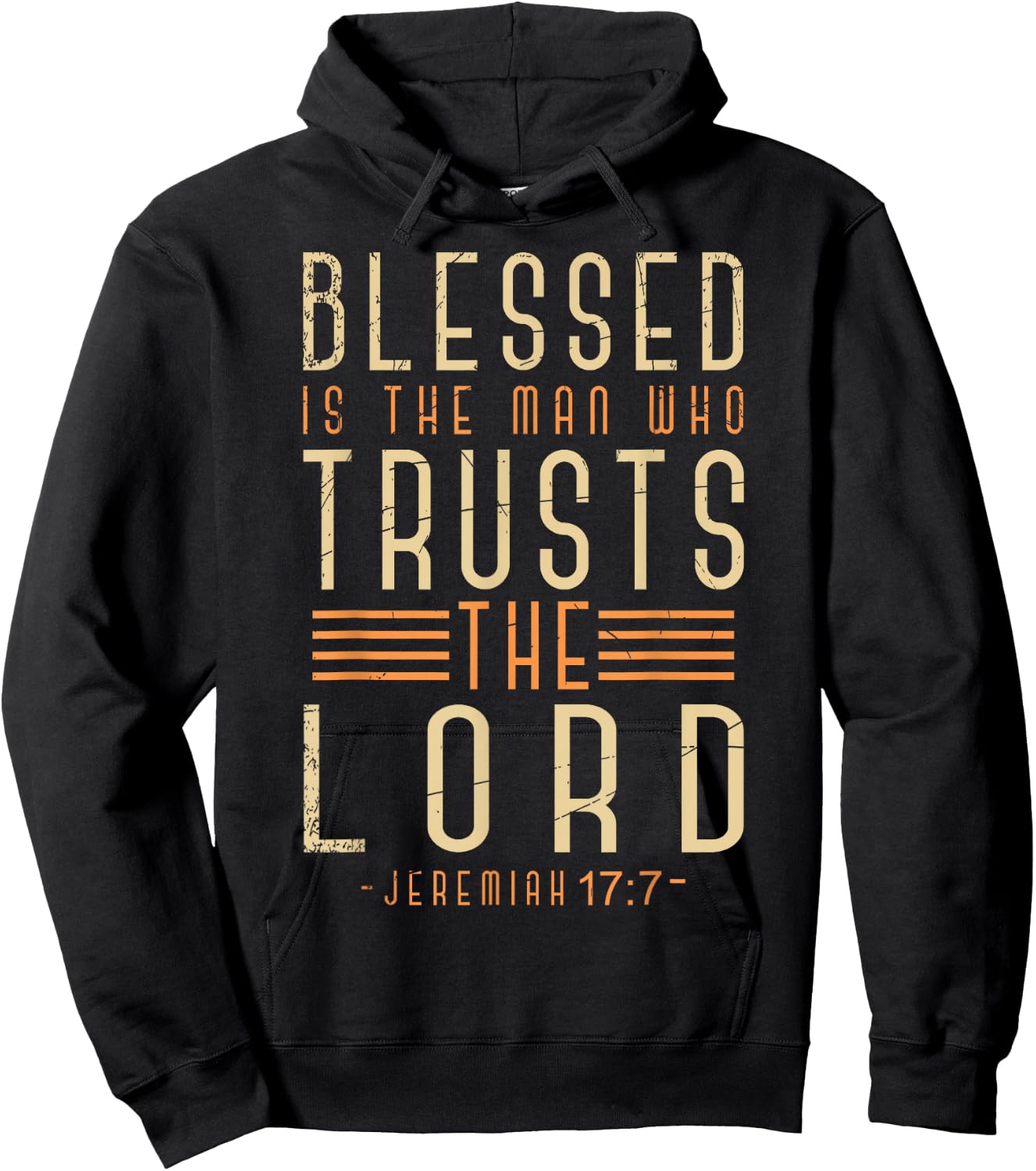 Bible Verse Christian God Savior Devotee Men Gift Jesus Hoodie - Hoodie | Black
