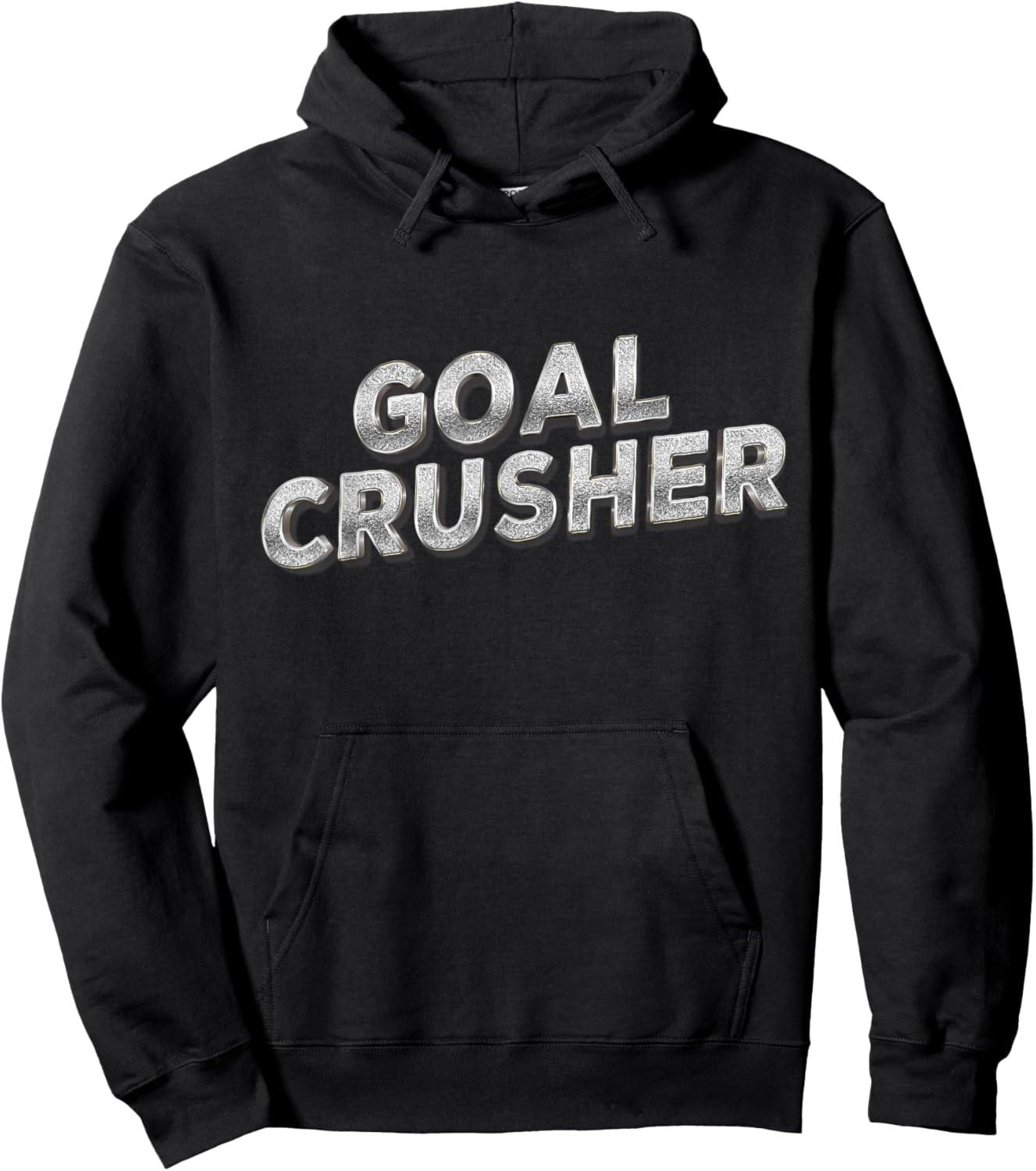 Goal Crusher - For Hustlers Who Get Stuff Done Hoodie - Hoodie | Black
