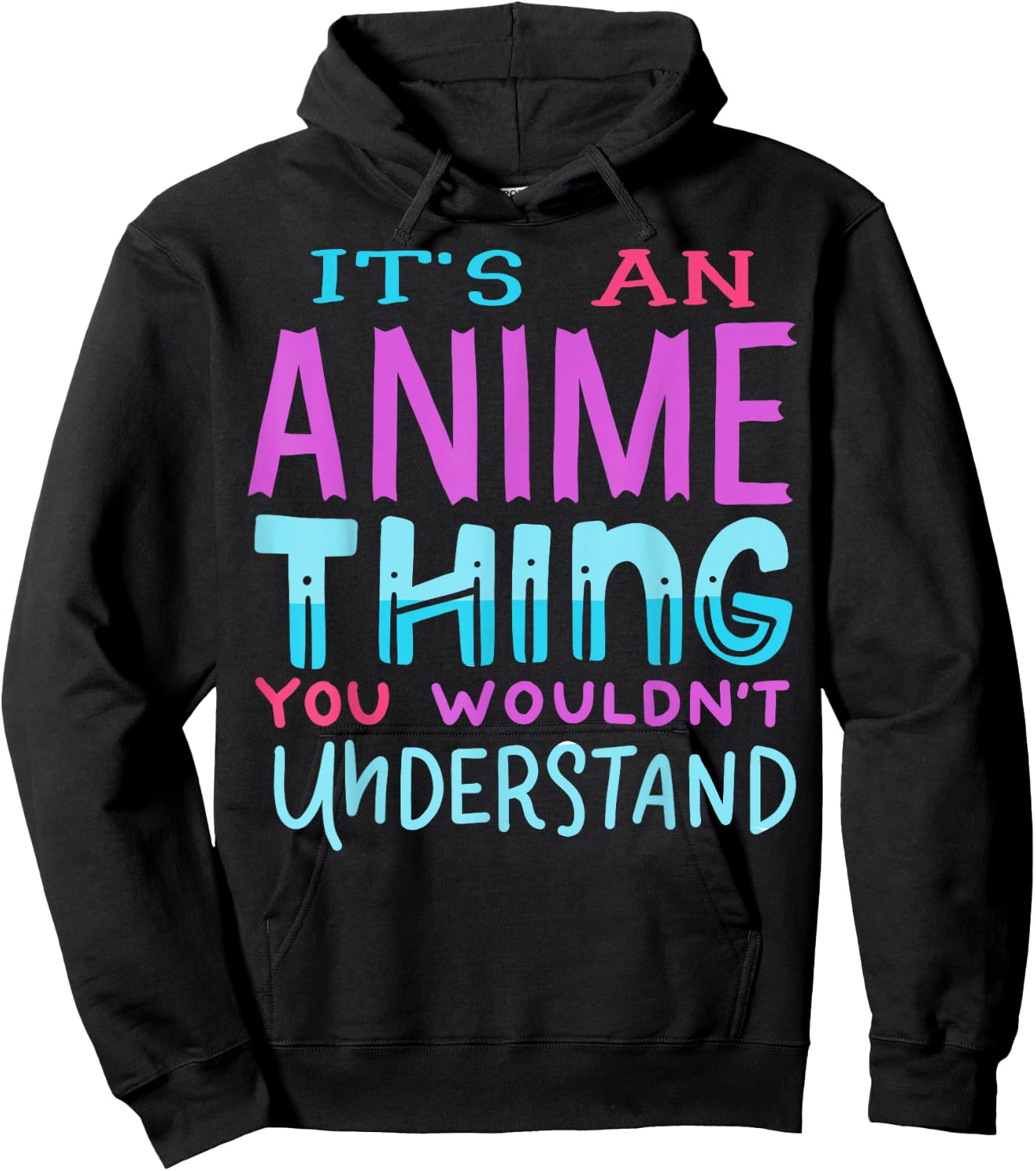 Anime Gift Hoodie - Hoodie | Black