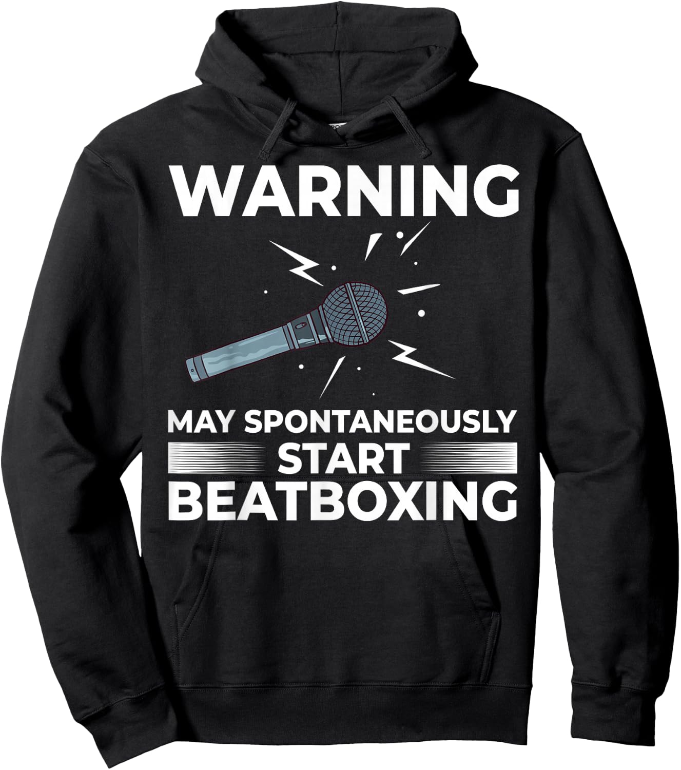 Beatboxing Music Challenge Beat Beatbox Hoodie - Hoodie | Black