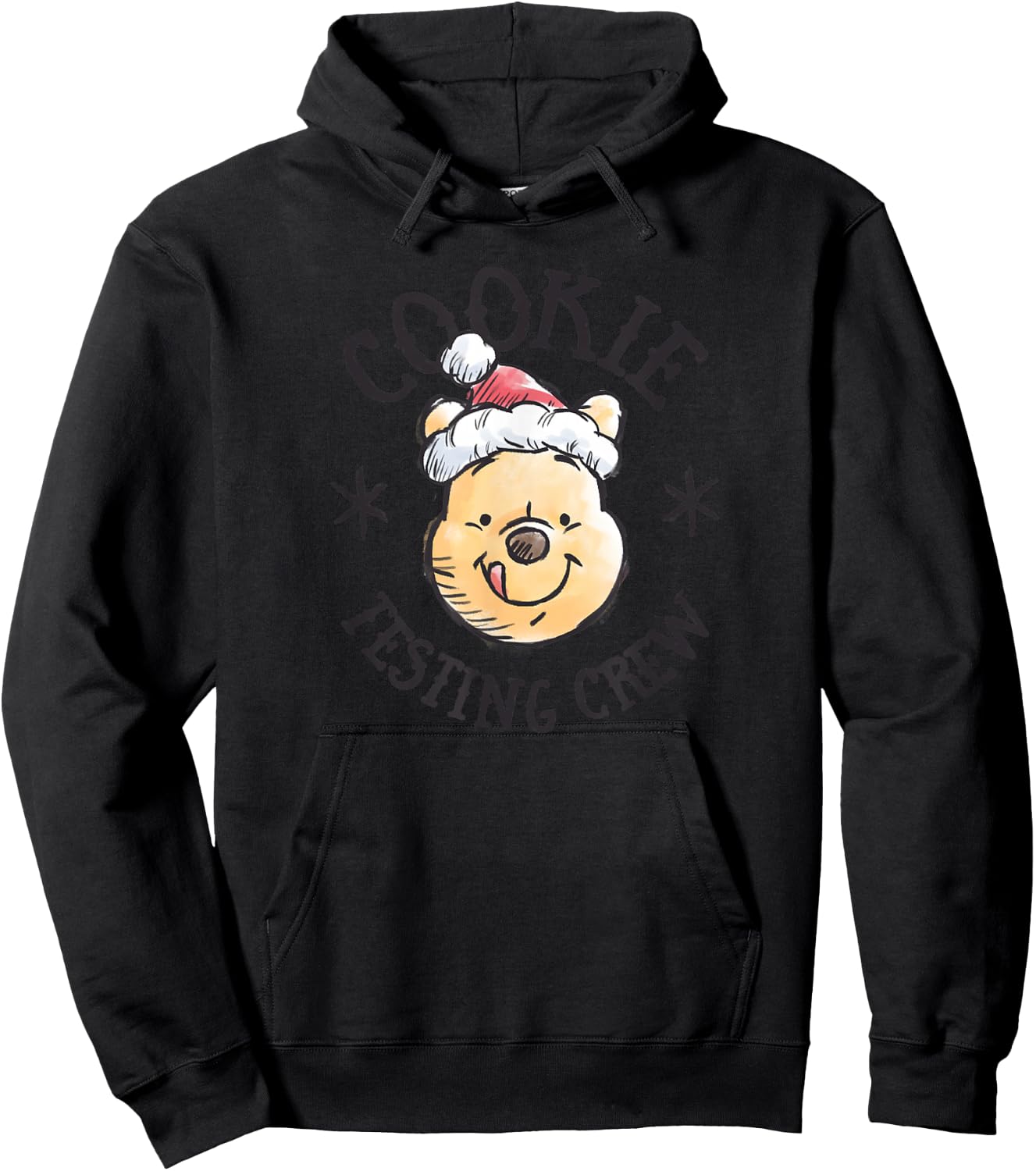Winnie the Pooh - Holiday Pooh Bear Cookie Testing Crew Hoodie - Hoodie | Black