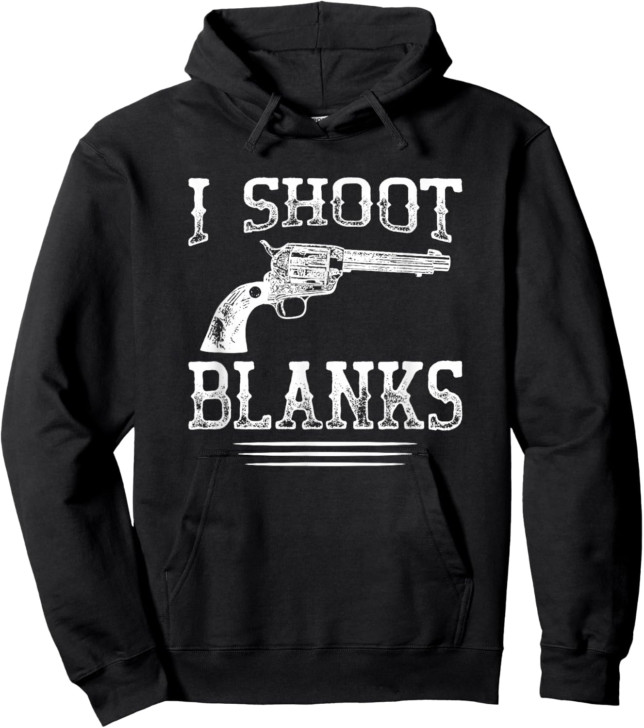 Shooting Blanks Funny Vasectomy Hoodie - Hoodie | Black