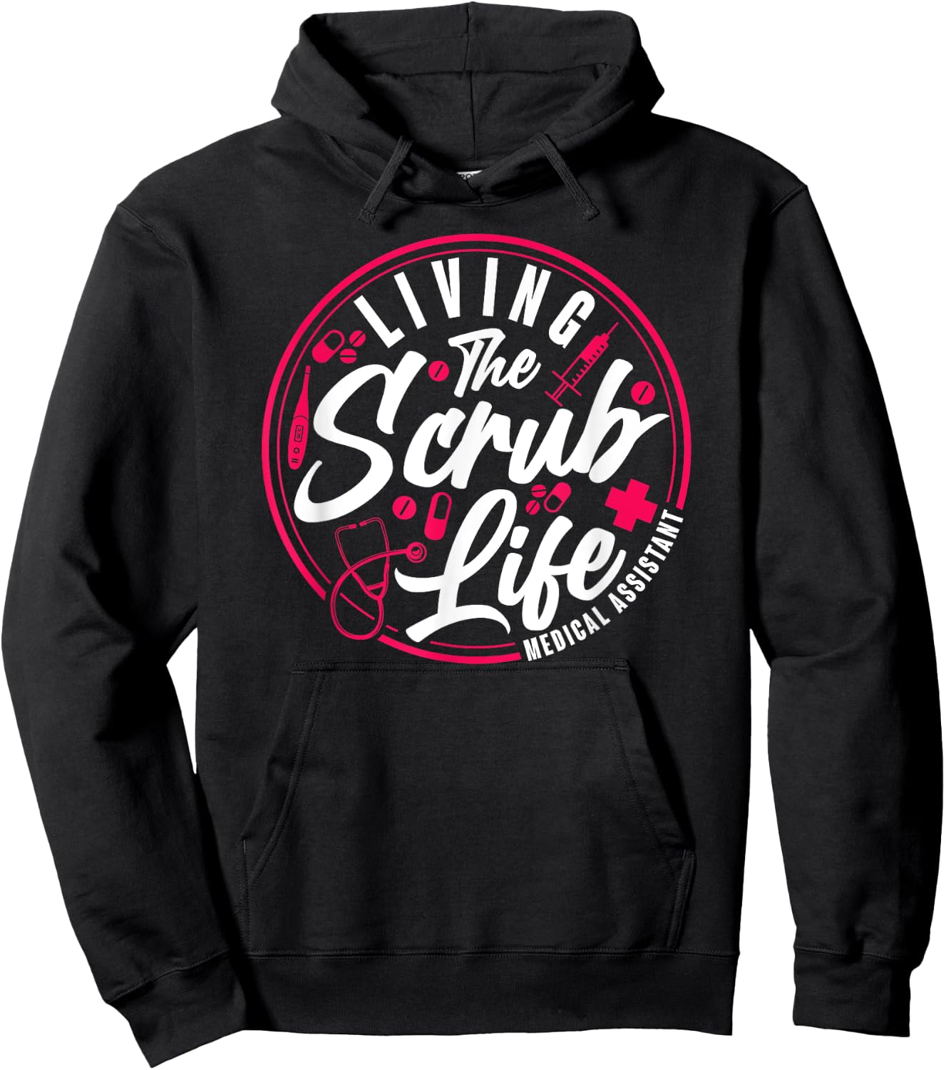 Certified Medical Assistant CMA Hoodie - Hoodie | Black