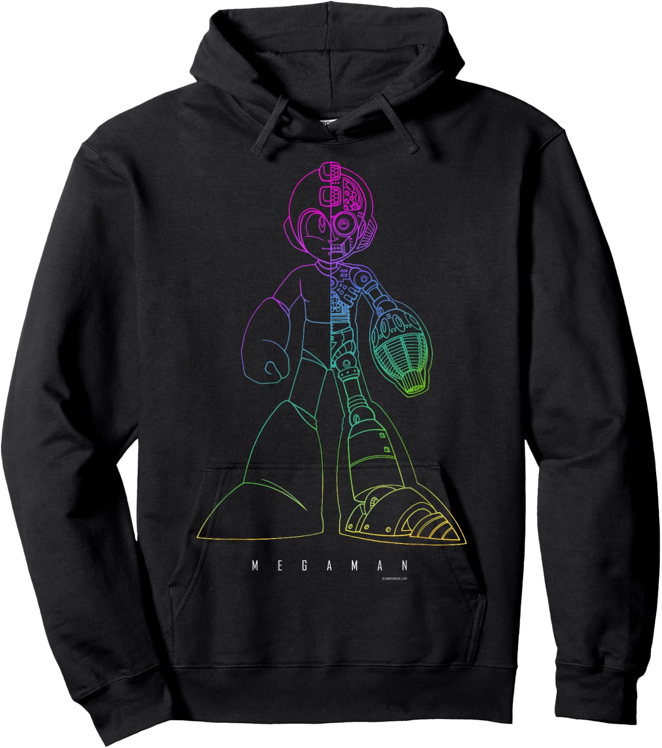 MEGAMAN Classic Hoodie - Hoodie | Black