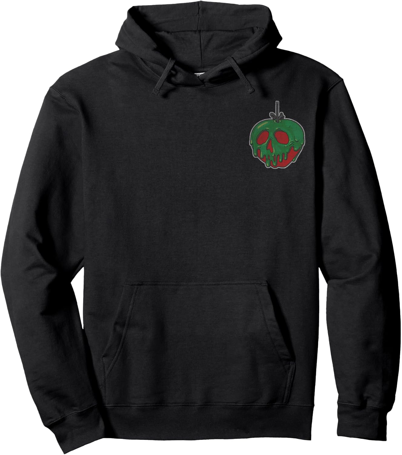 Disney Snow White Evil Queen Apple Pocket Front and Back Hoodie - Hoodie | Black
