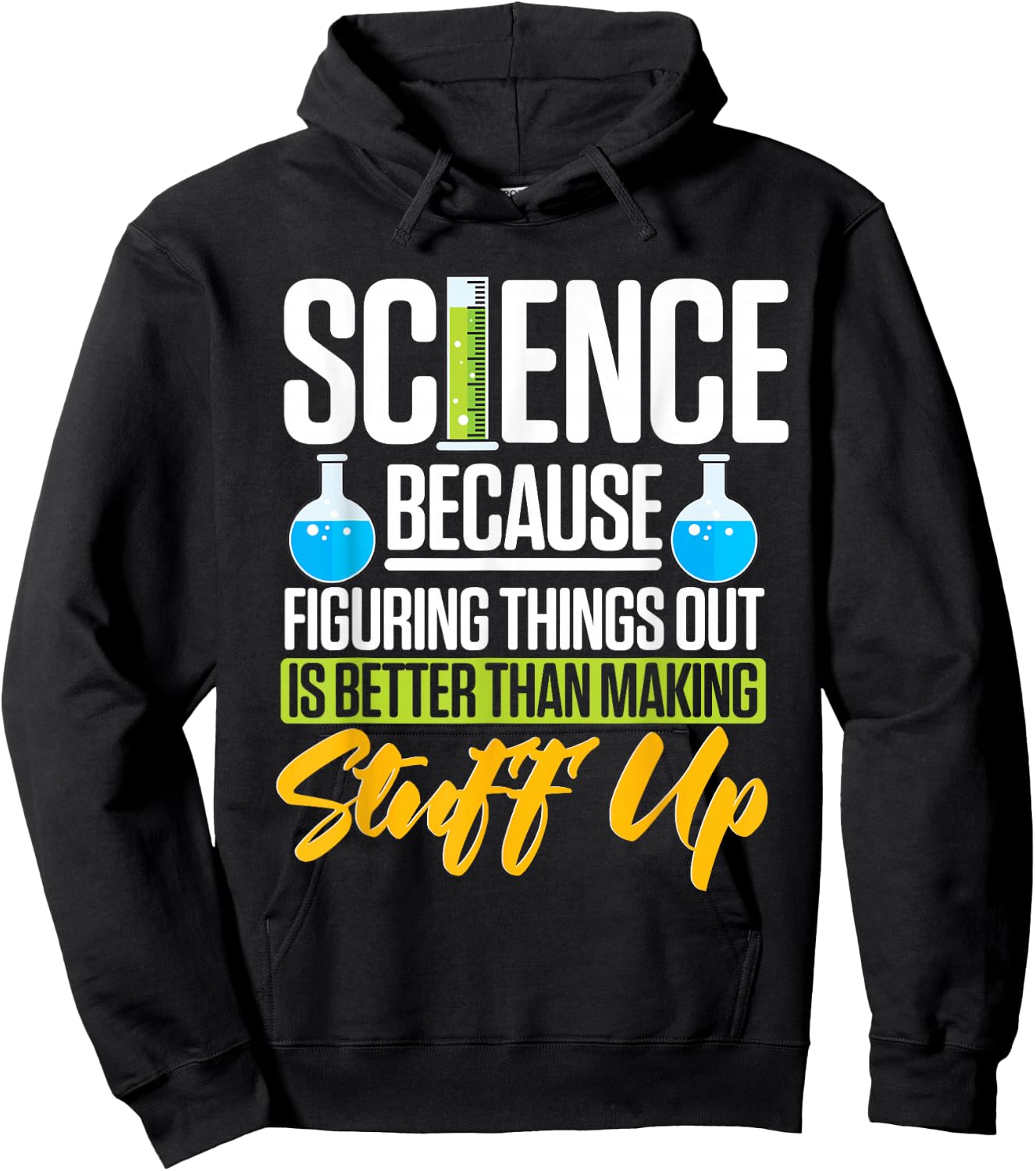 Physics Nerd Funny Gifts Scientist Hoodie - Hoodie | Black