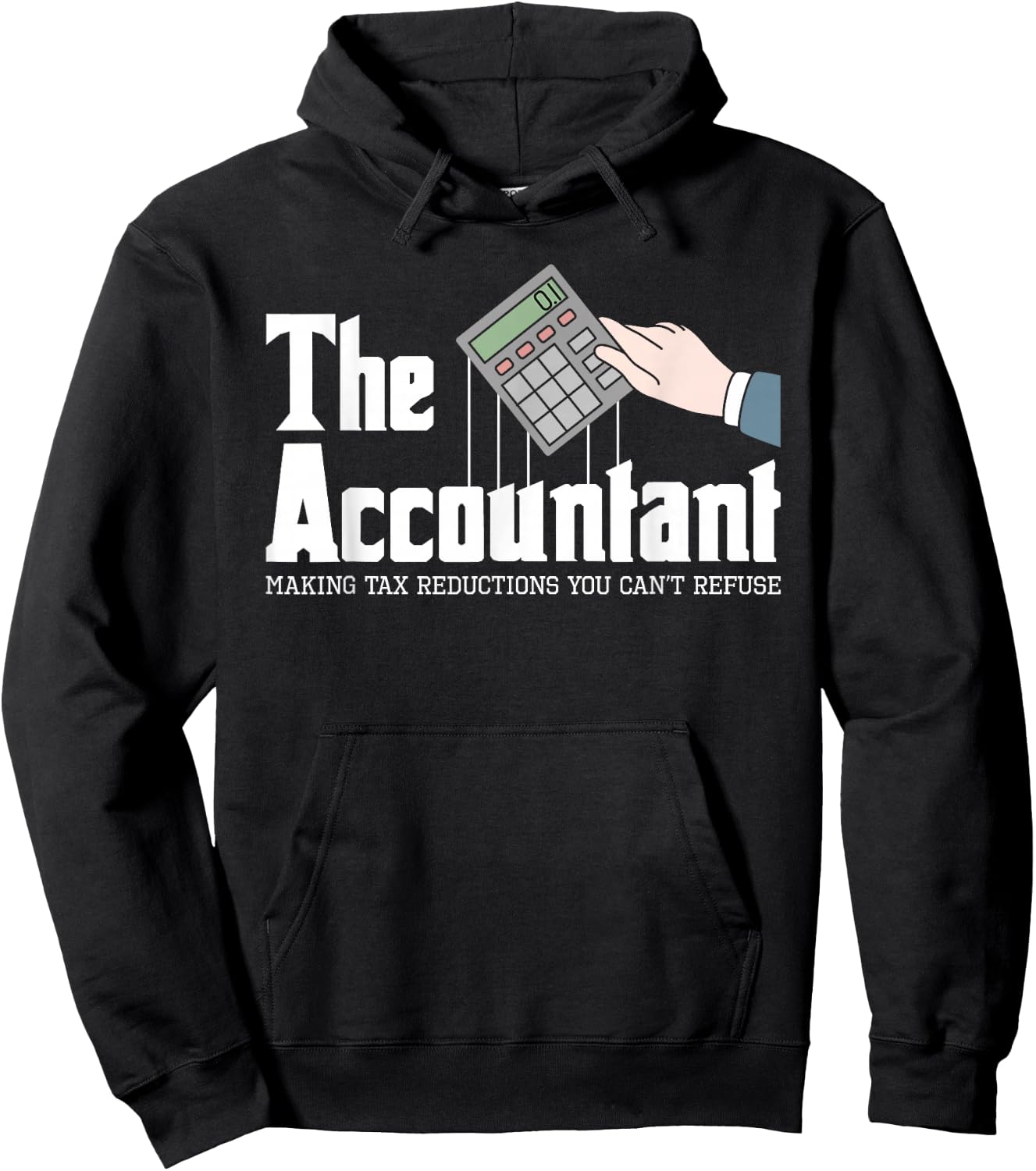 The Accountant - Auditor Bookkeeper Bookkeeping Taxation Small Hoodie - Hoodie | Black