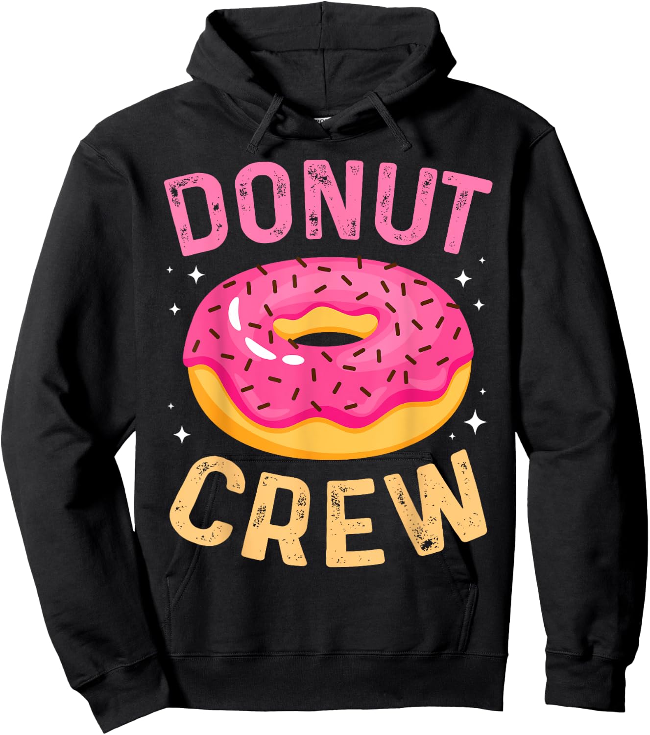 T-Shirt Hoodie - Hoodie | Black
