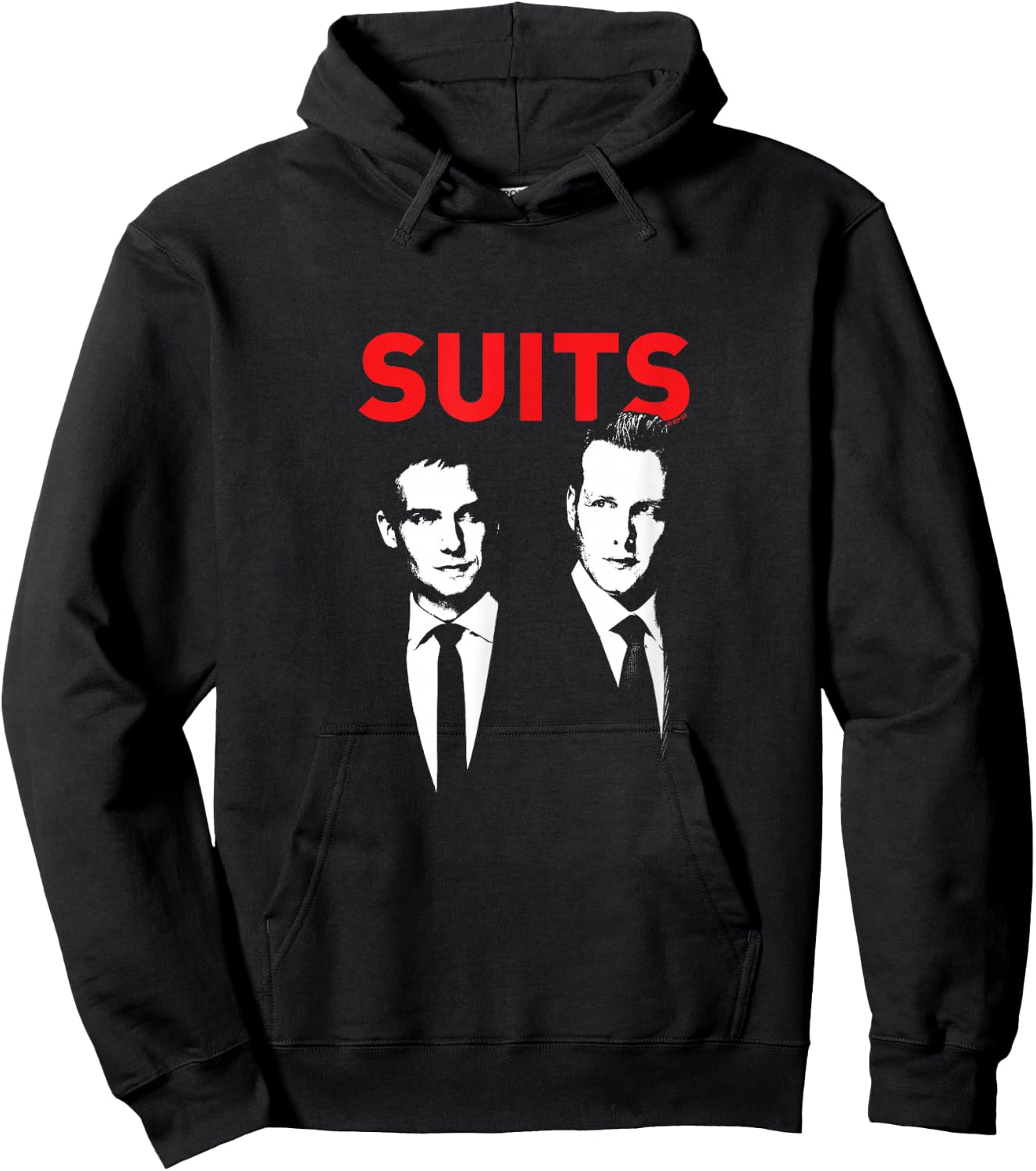 Suits Mike & Harvey - Officially Licensed Hoodie - Hoodie | Black