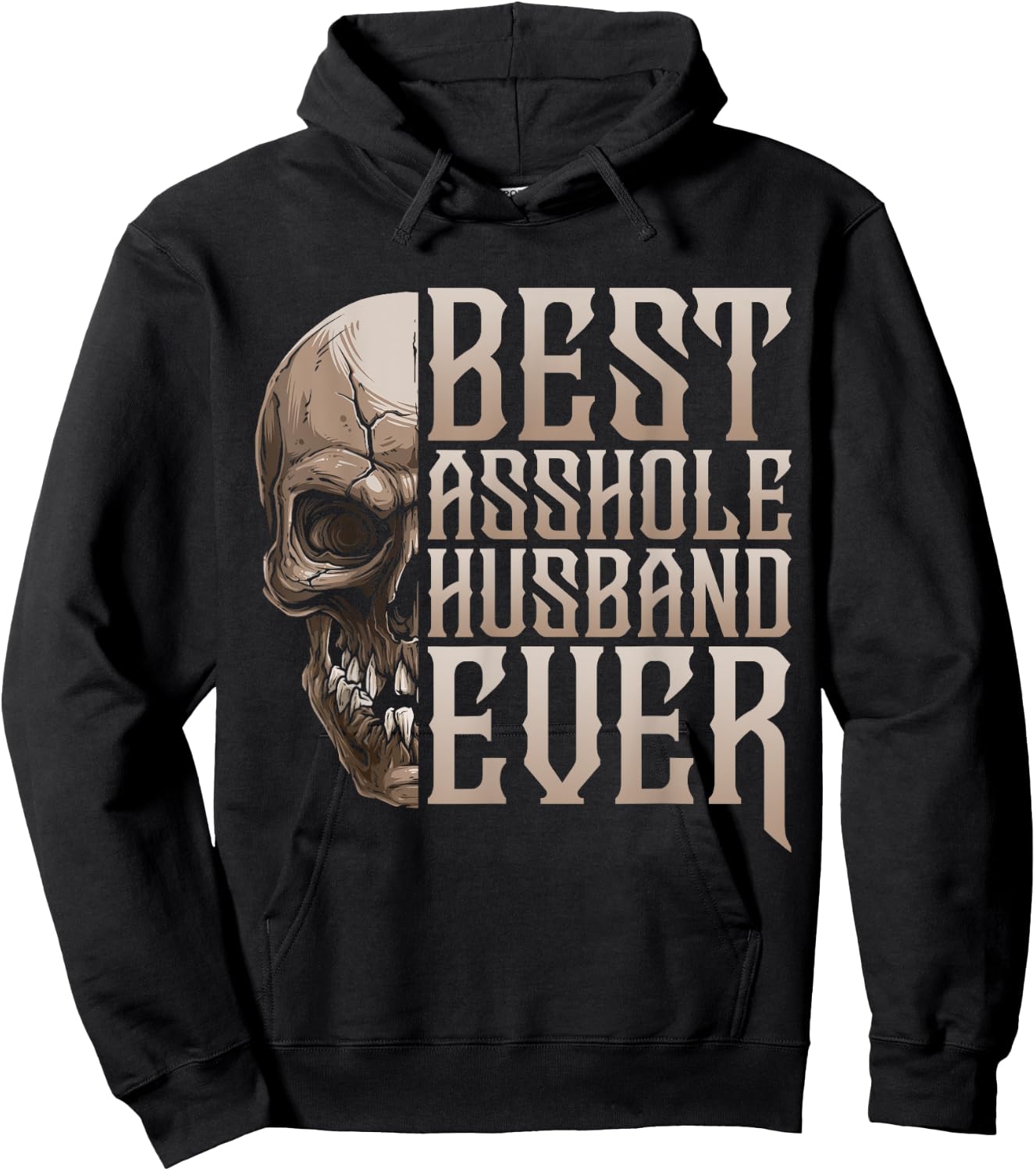Best Asshole Husband Ever Hoodie - Hoodie | Black