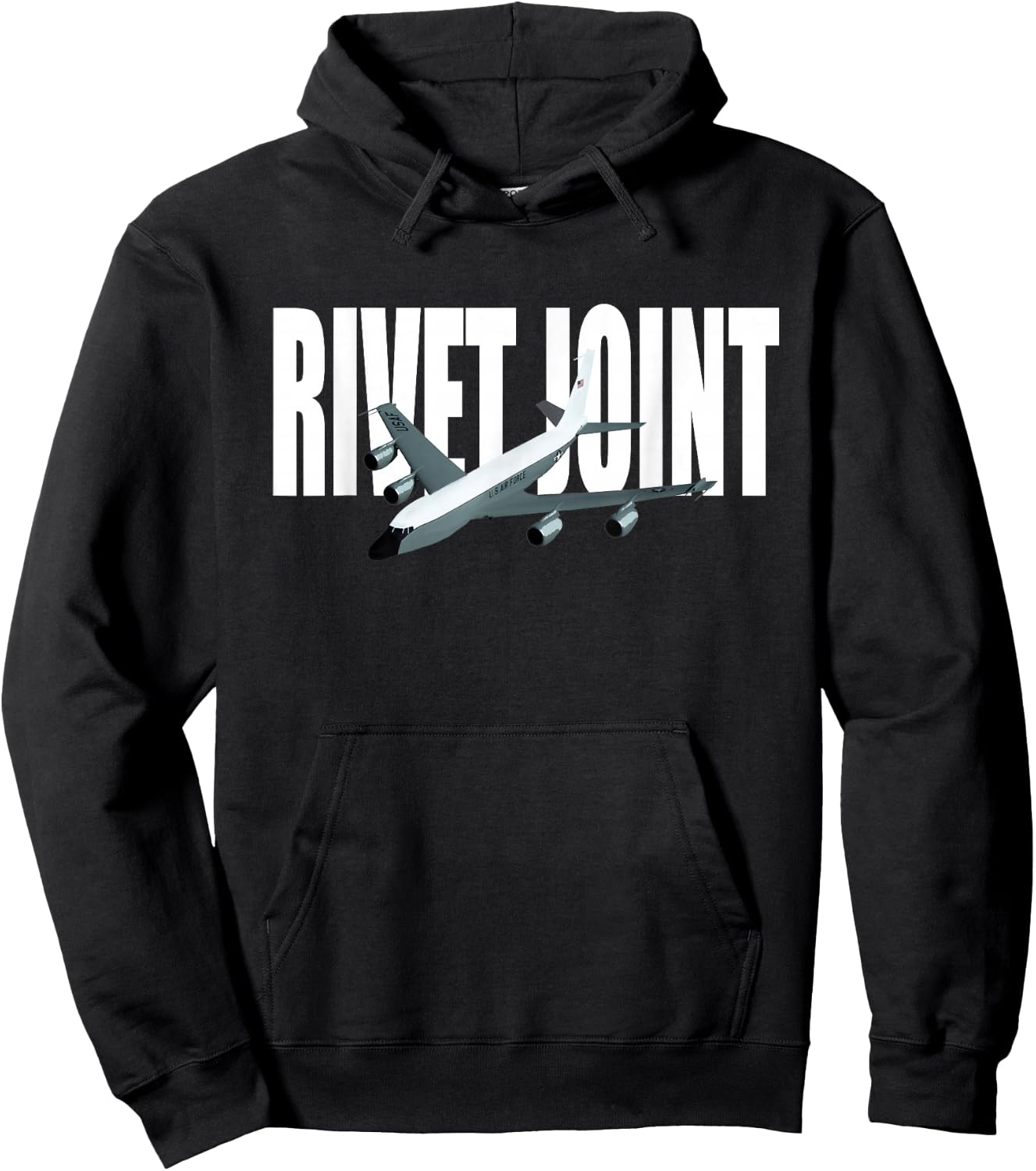 RC-135 Airplane Hoodie - Hoodie | Black
