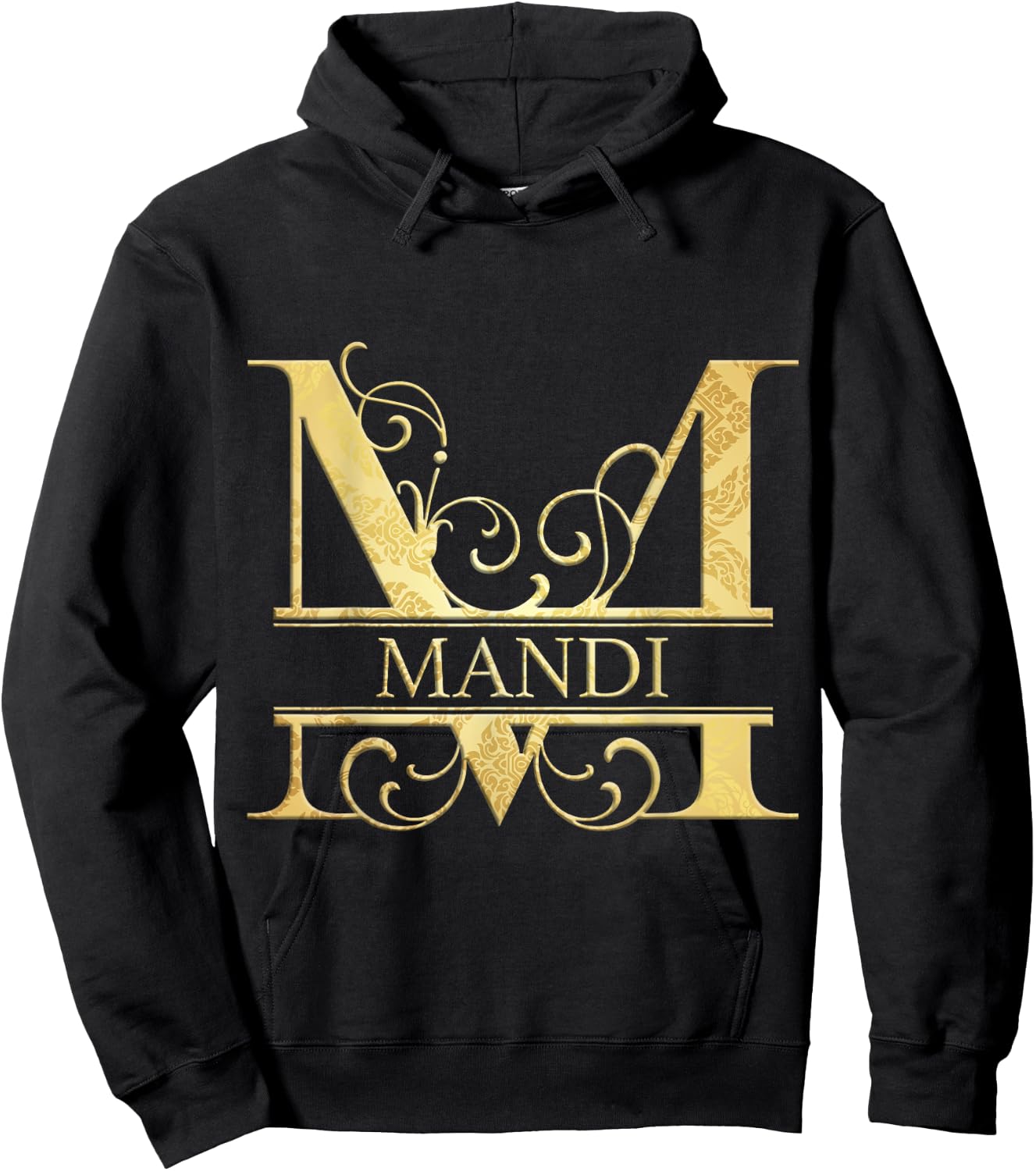 Mandi Name Hoodie - Hoodie | Black