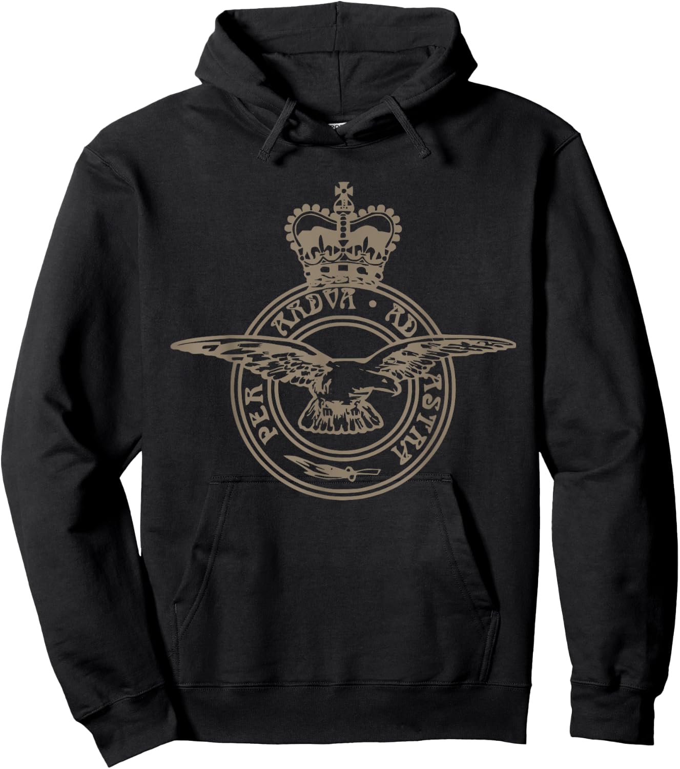Royal Air Force badge per ardua ad astra Hoodie - Hoodie | Black