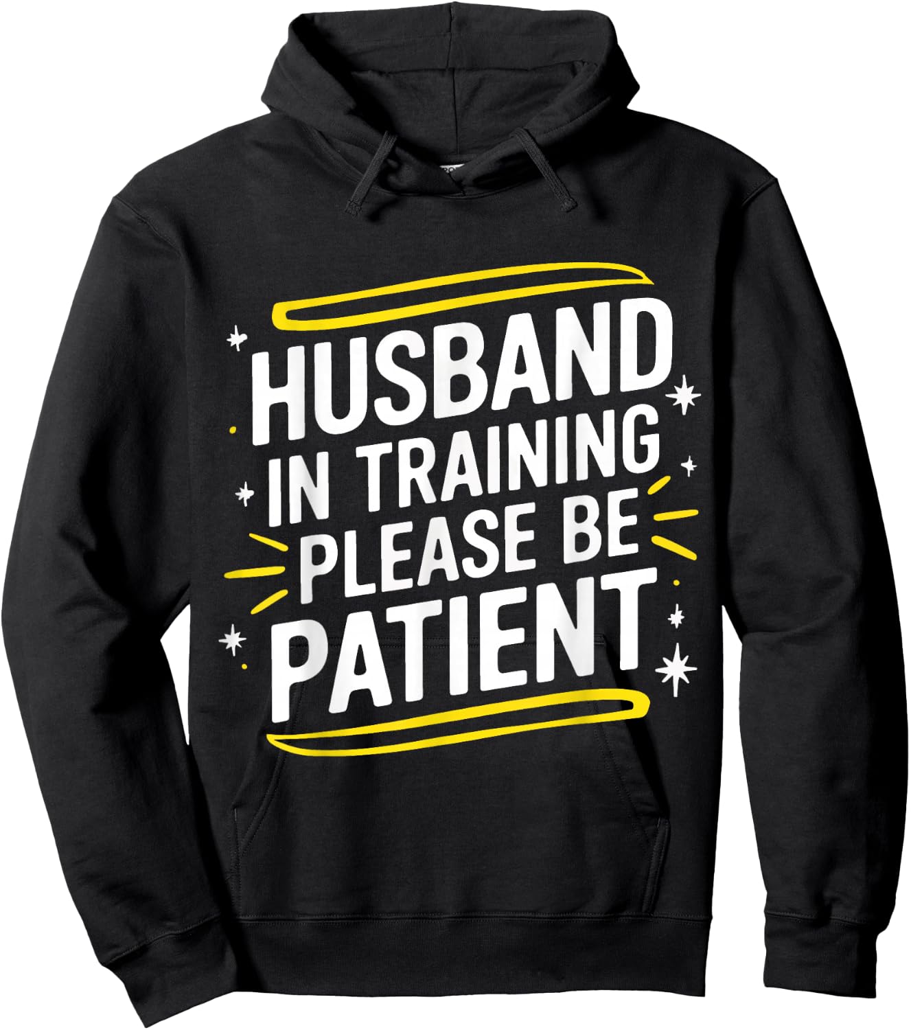 Husband Husband In Training Please Be Patient Hoodie - Hoodie | Black