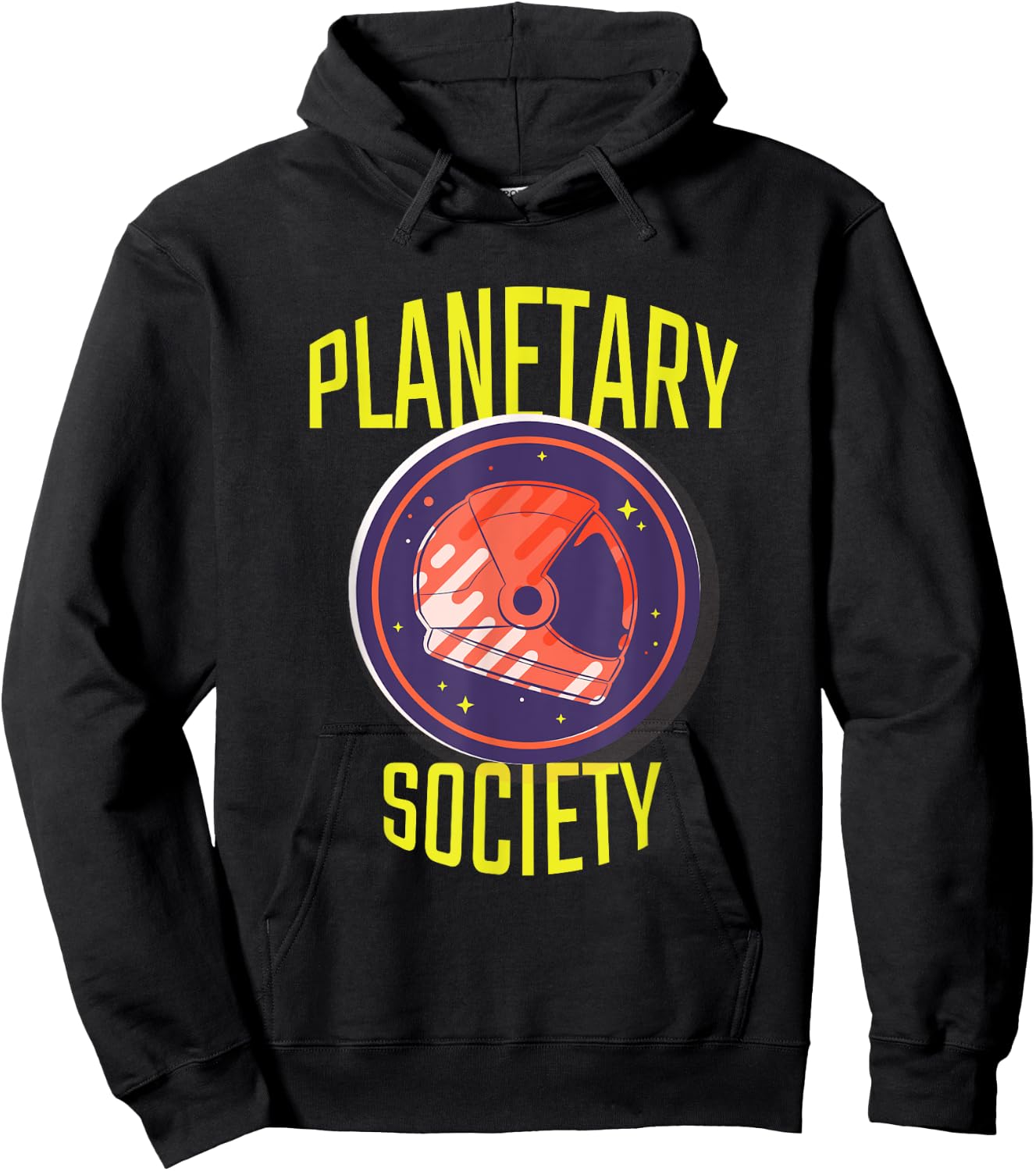 Planetary Society: Astronaut Galaxy Universe Space Lover Hoodie - Hoodie | Black