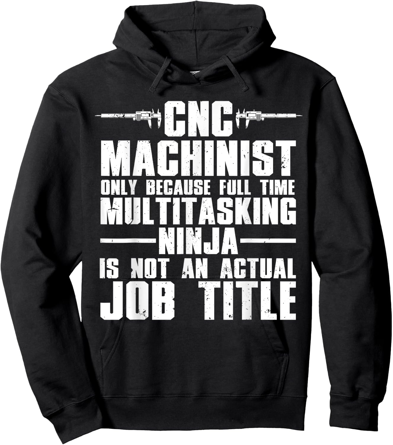Funny CNC Machinist Art Women CNC Machine Operators Hoodie - Hoodie | Black