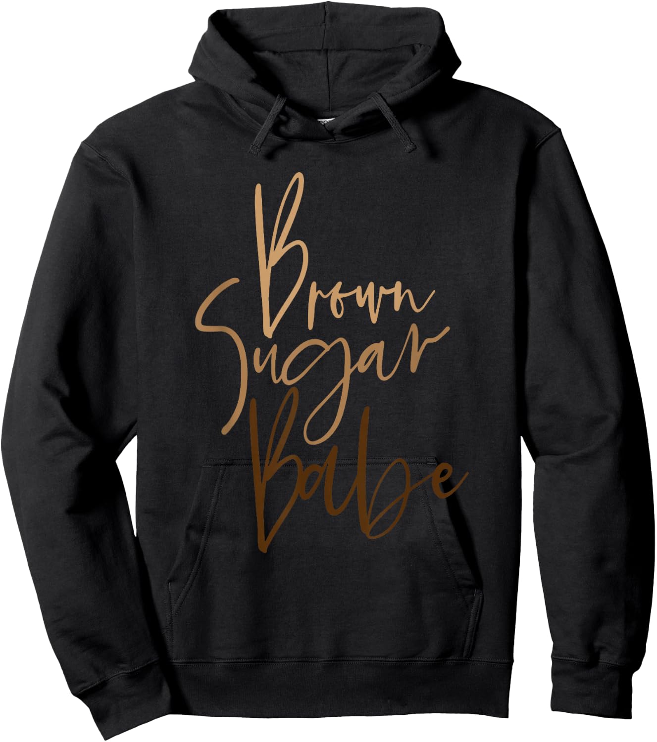 Brown Sugar Babe Black Women Babe Afro Queen Pride Melanin Hoodie - Hoodie | Black