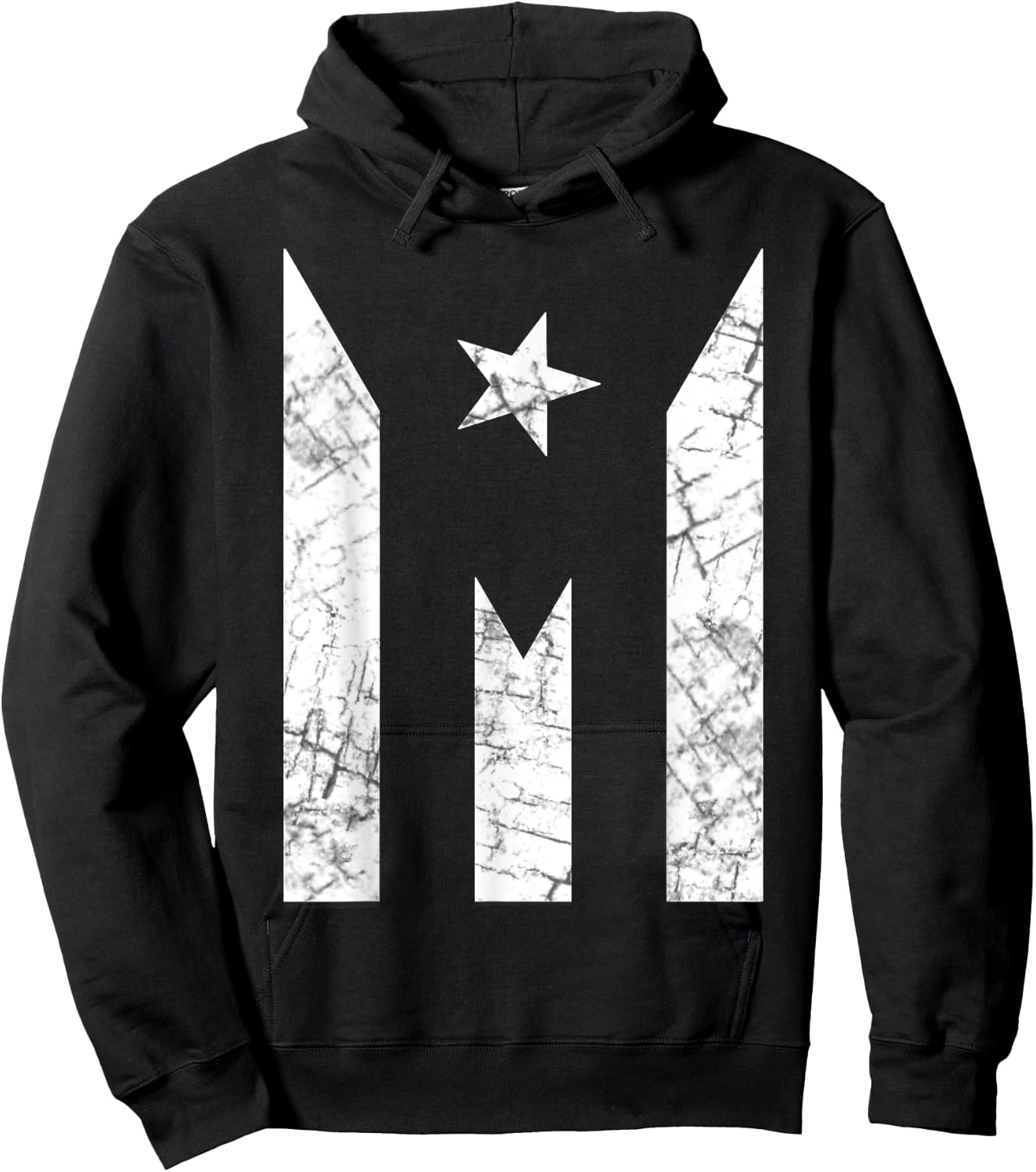 Puerto Rico Flag Shirt - Black Paro Nacional Flag Hoodie - Hoodie | Black