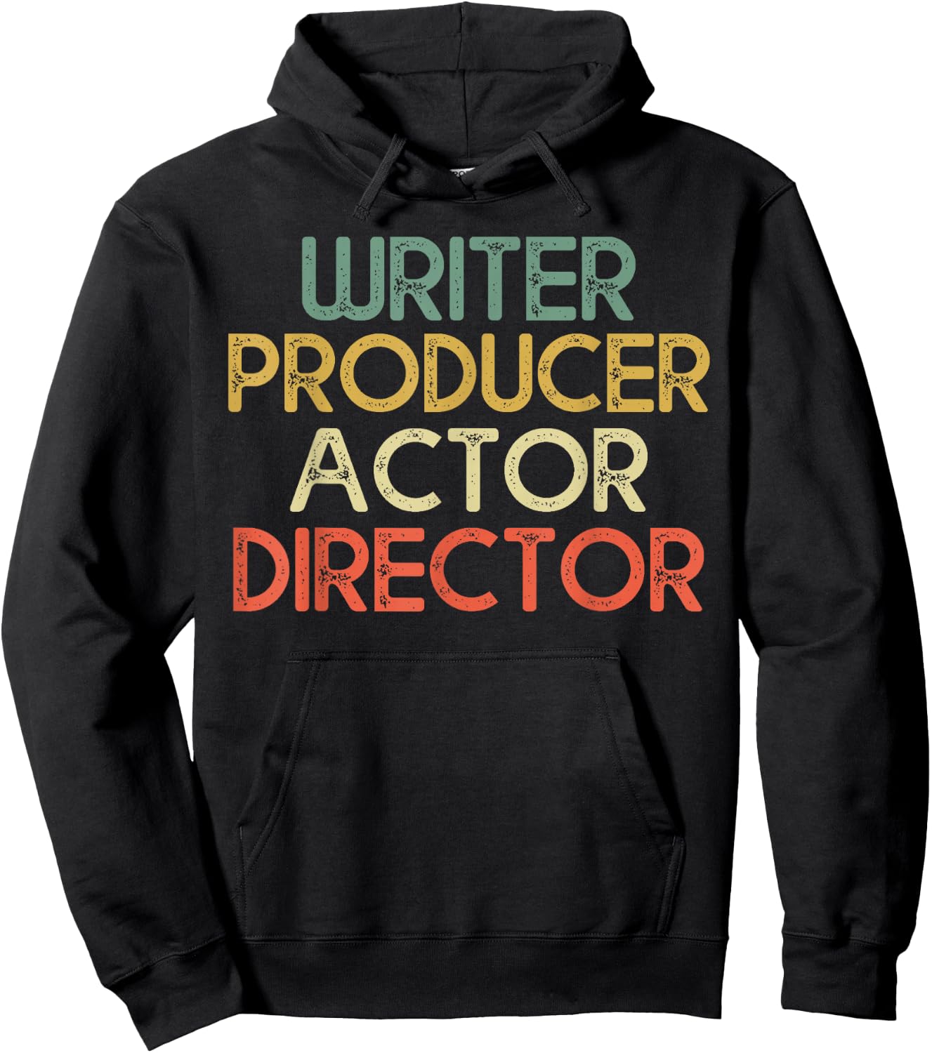 Writer Producer Actor Director Filmmaker Gifts Movie Theater Hoodie - Hoodie | Black