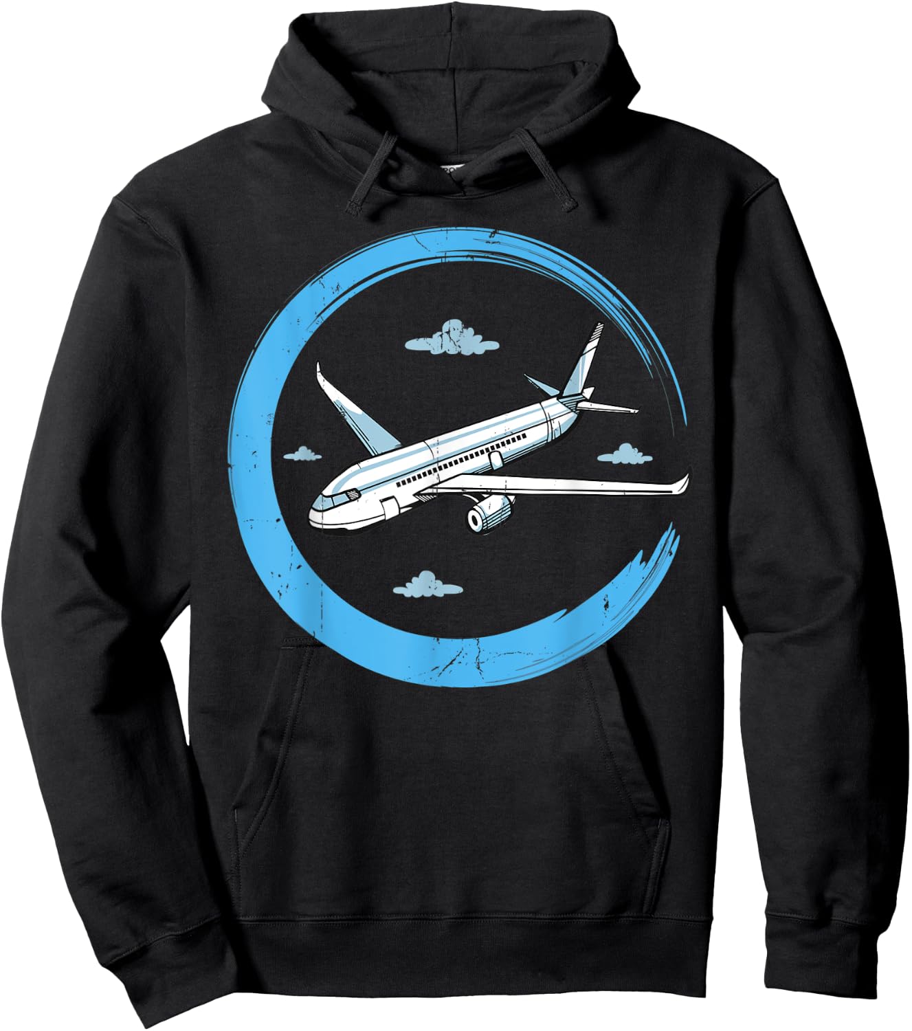 Pilot Aviation Sky Airplane Aircraft Aviatrices Aviator Hoodie - Hoodie | Black