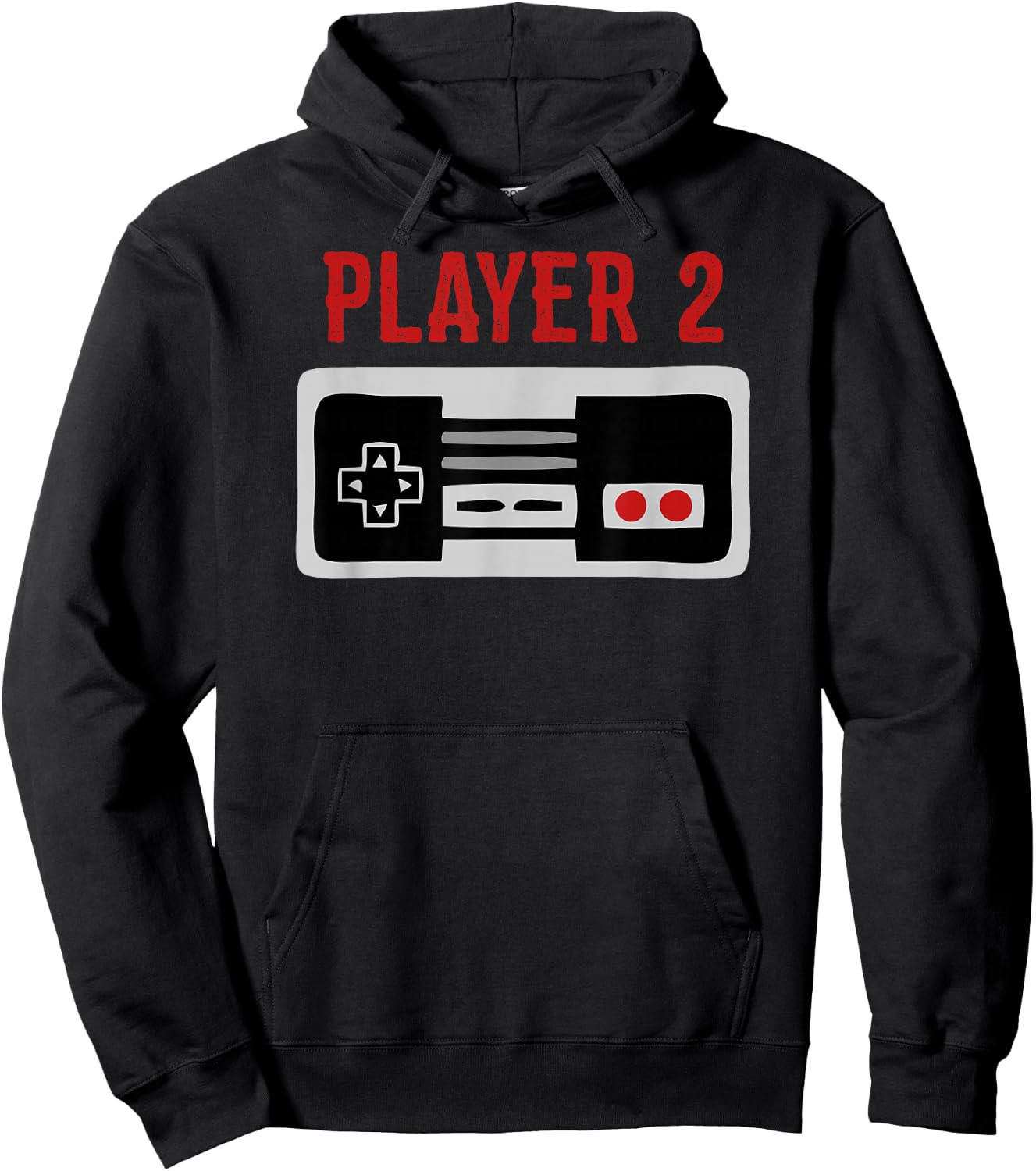 Matching Family Shirt Player 2 Video Game Shirt Hoodie - Hoodie | Black