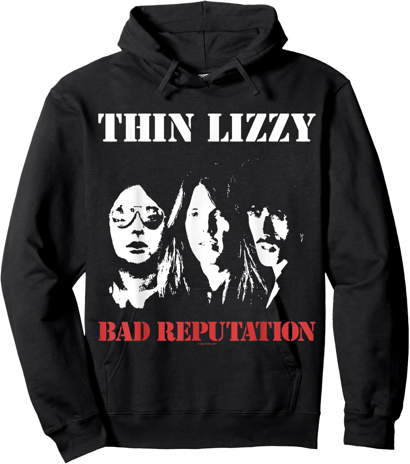 Thin Lizzy – Bad Reputation Hoodie - Hoodie | Black